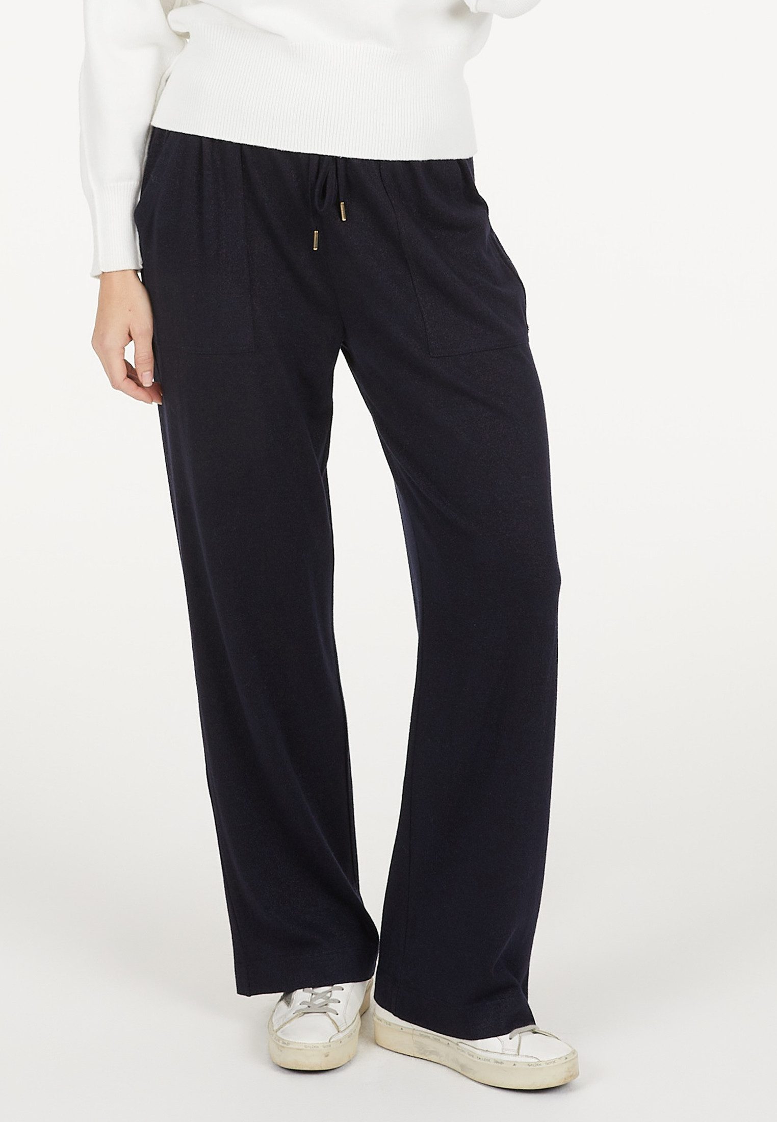 MARC AUREL Jerseyhose mit aufgesetzten Taschen