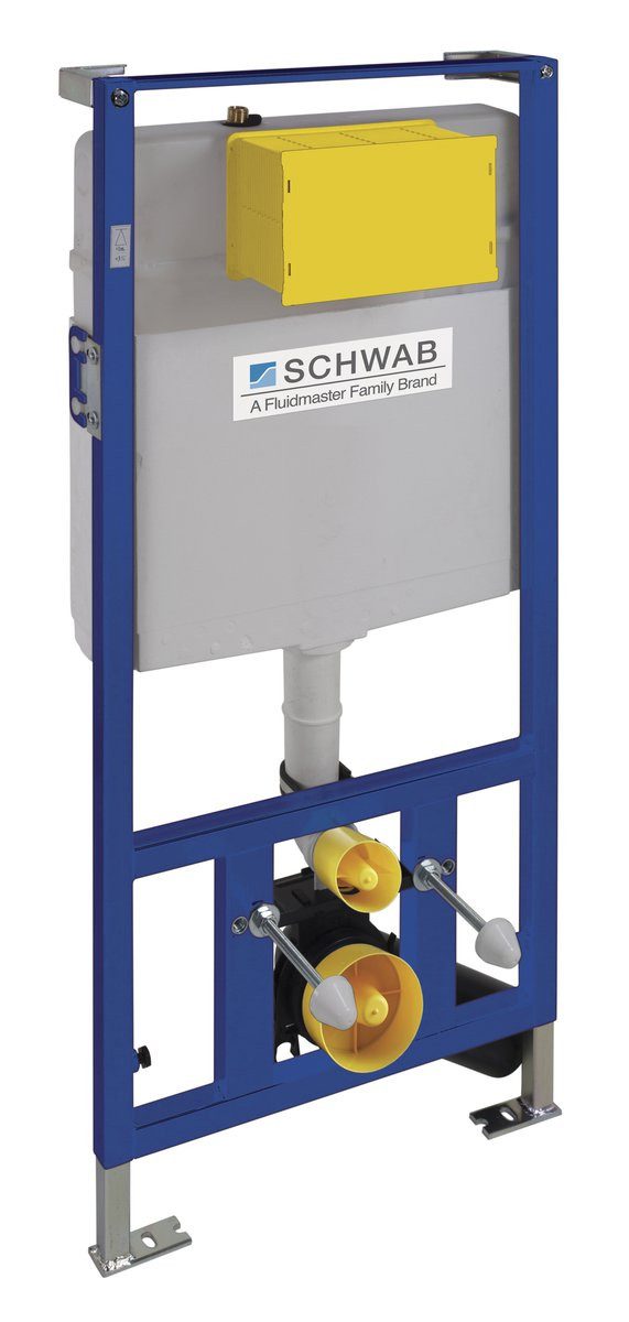 Schwab Spülkasten DUPLO WC 199 Unterputz-Spülkasten für Trockenmontage 3/6l, DN110mm, Schwab-T02-2113-0250