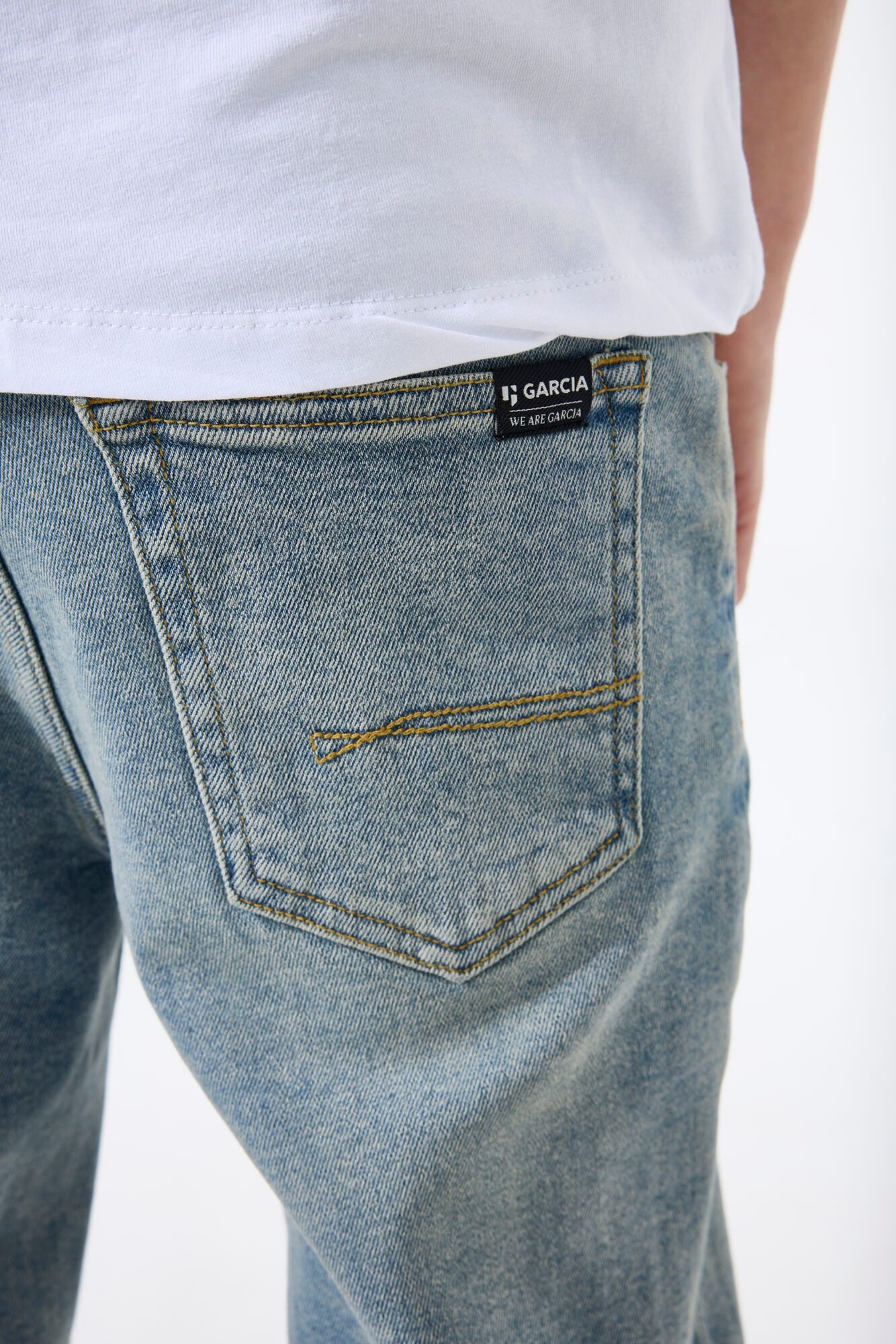 Garcia Dad-Jeans Dalino for Boys, mit Destroyed Effekten – Bild 3 von 5