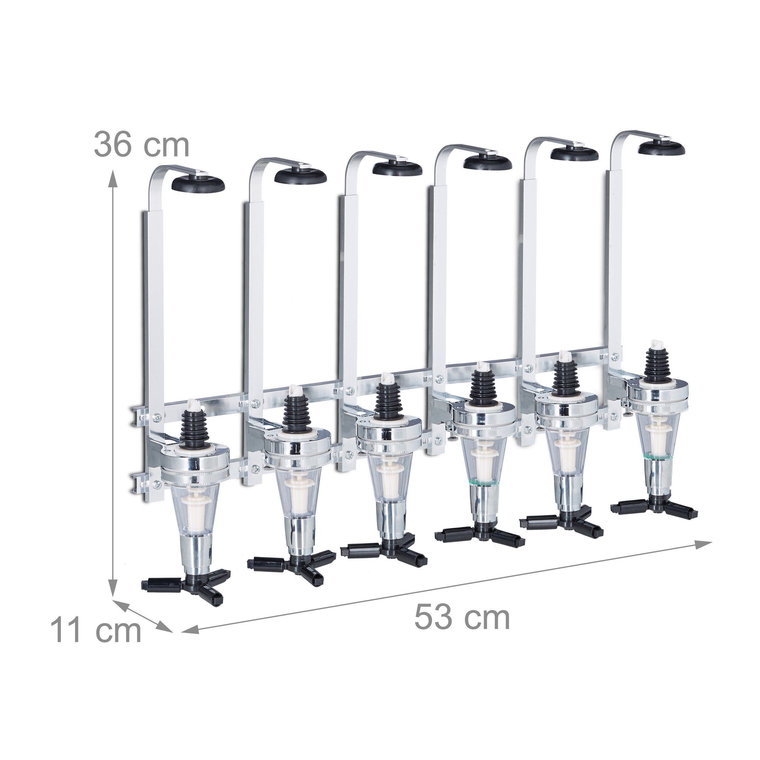 relaxdays Bar-Butler Barbutler Wand