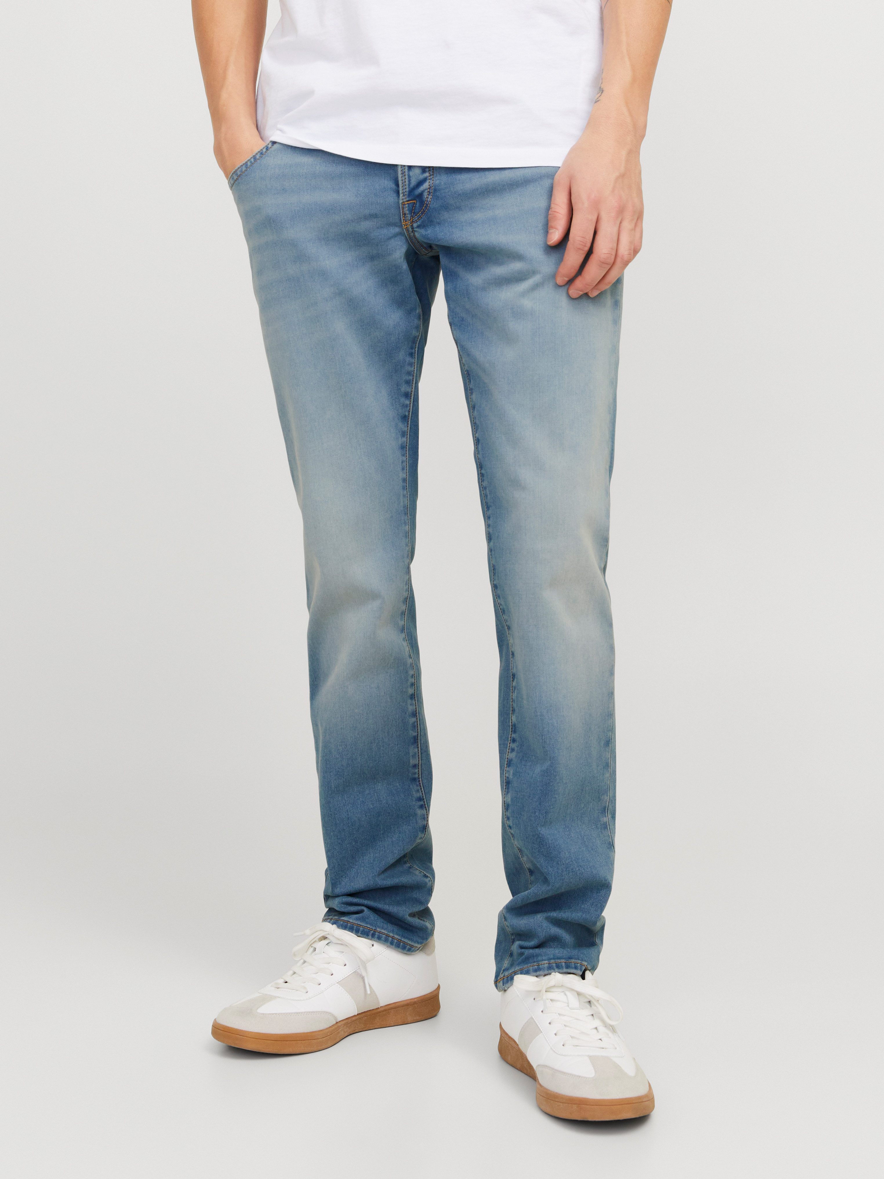 Jack & Jones Tapered-fit-Jeans JJIMIKE JJFOX günstig online kaufen