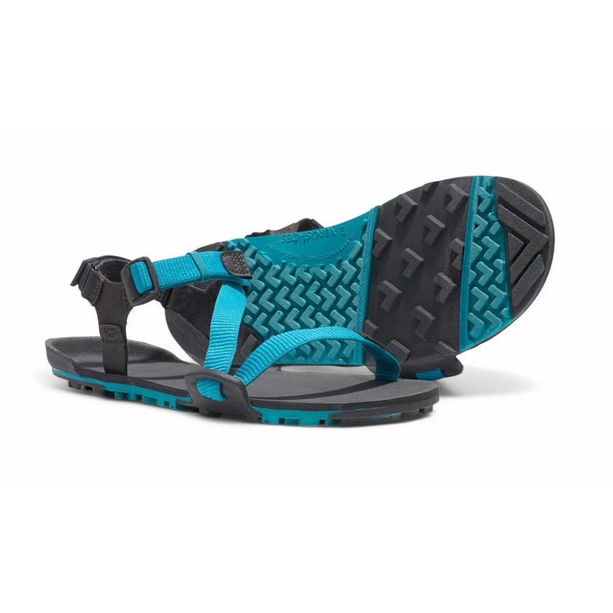 Xero Shoes Z-Trail EV asphaltgrau/blau Damen Sandale