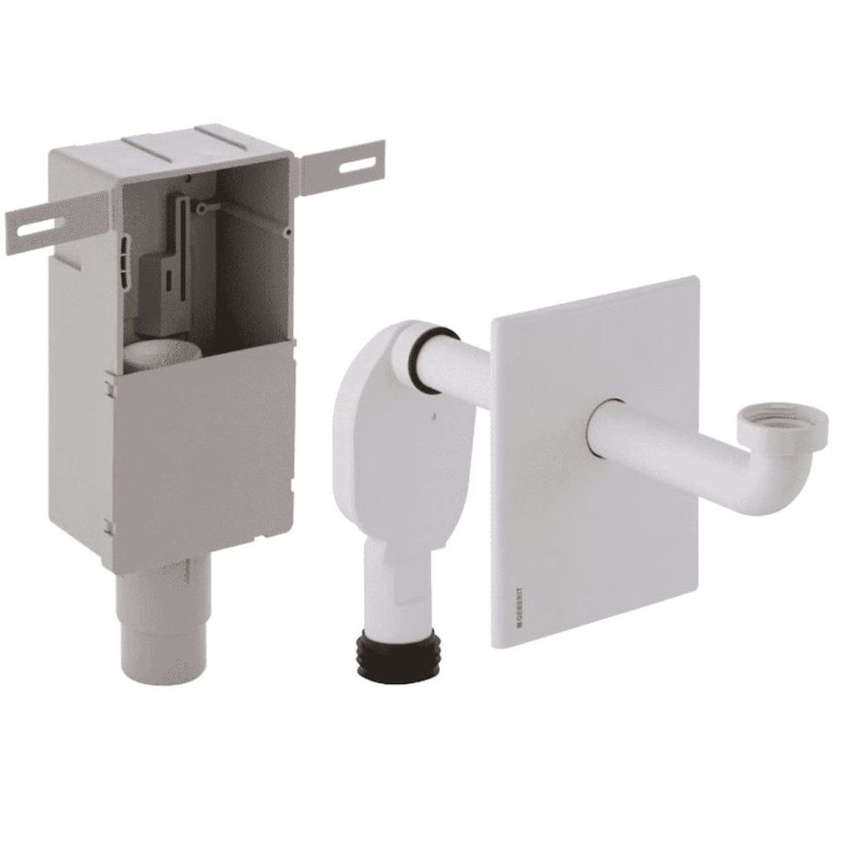 GEBERIT Siphon UP-Geruchsverschluss Siphon für Waschtisch hochglanz-verchromt
