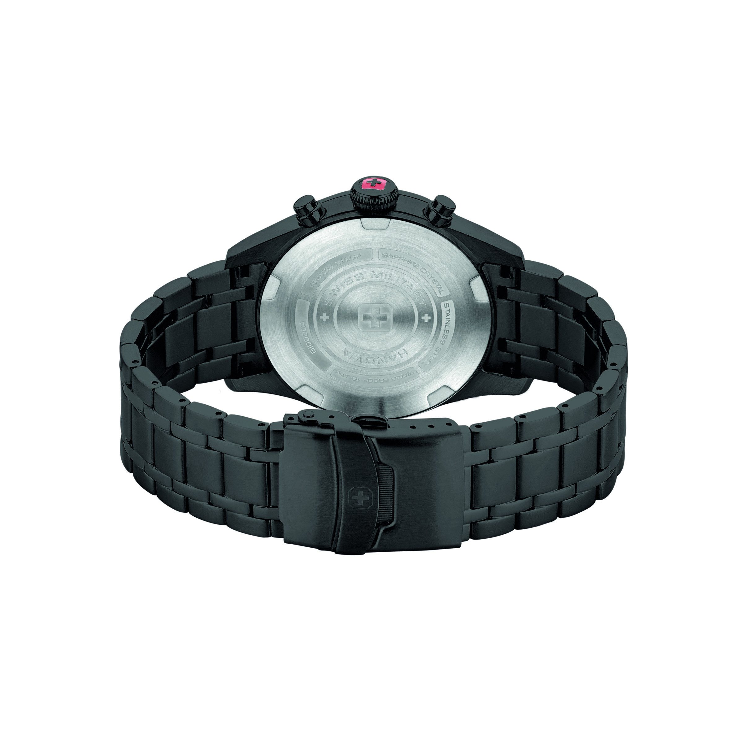 Swiss Military Hanowa Quarzuhr Quarzuhr Herrenuhr 43 Quarz Herren