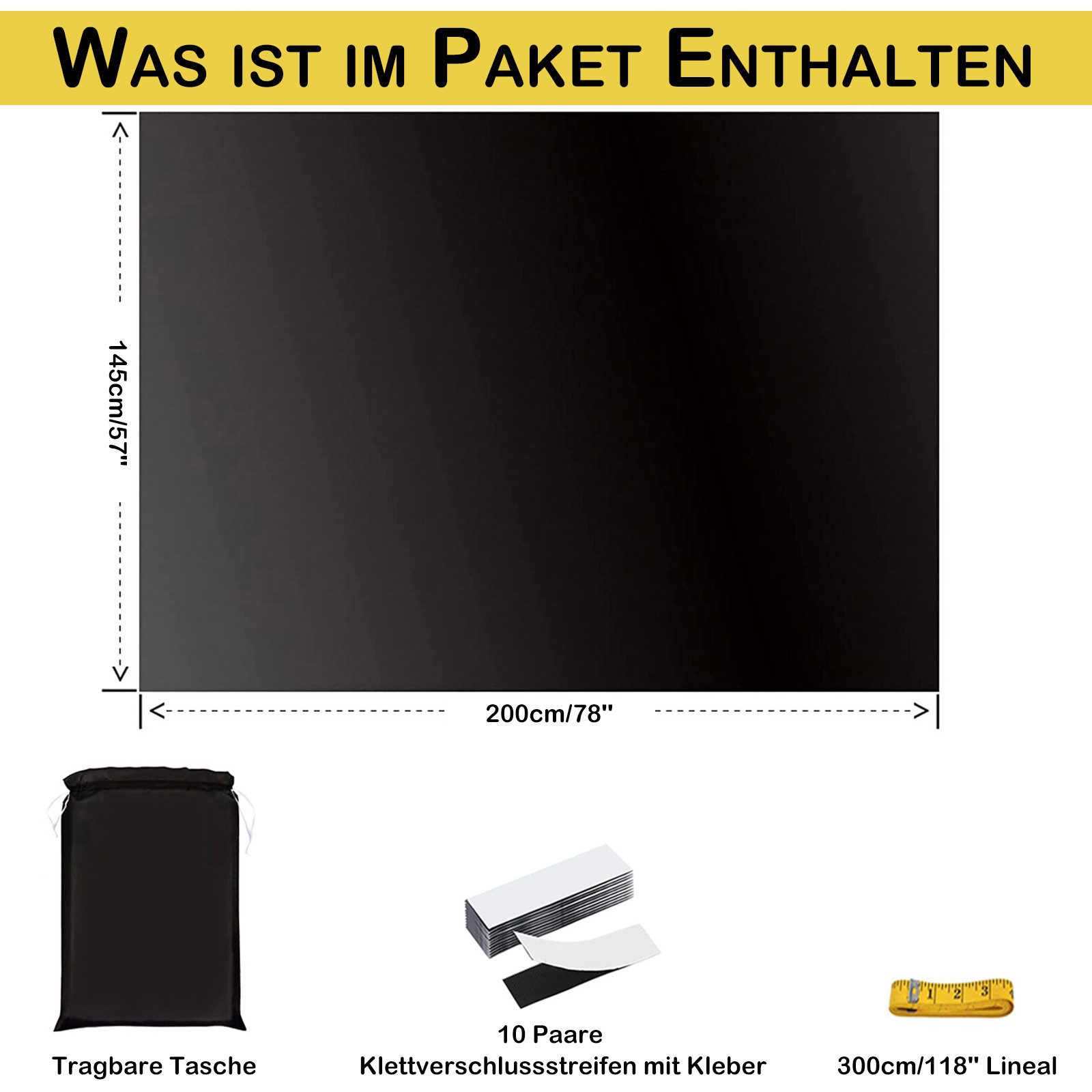 Sunicol Scheibengardine DIY Fenster Verdunkelung, 100% Blackout, mit Magisc günstig online kaufen