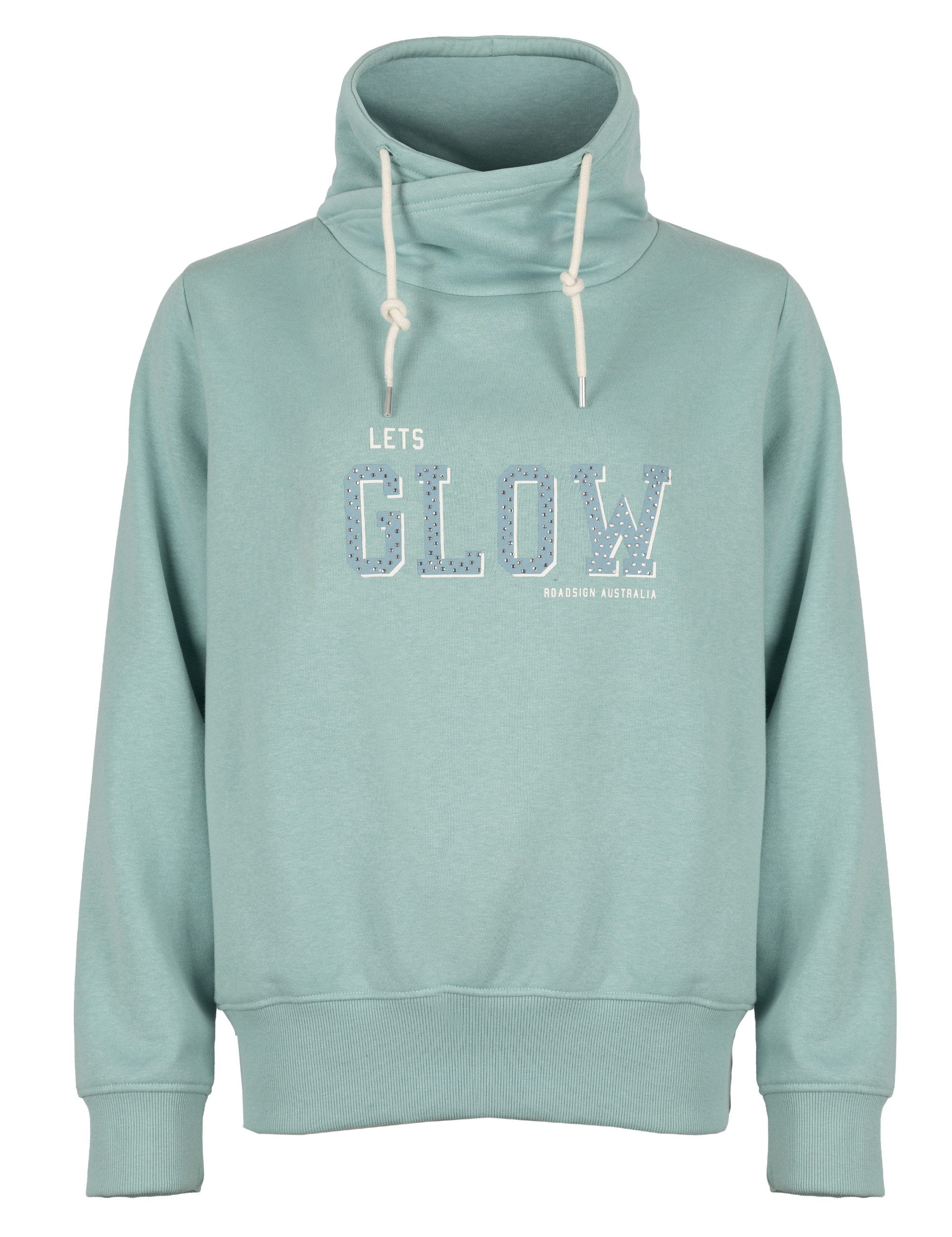 ROADSIGN australia Sweatshirt Shine Spirit (1, 1-tlg., 1) funkelndes Detail für stylische Alltagsmomente mit besonderem Touch