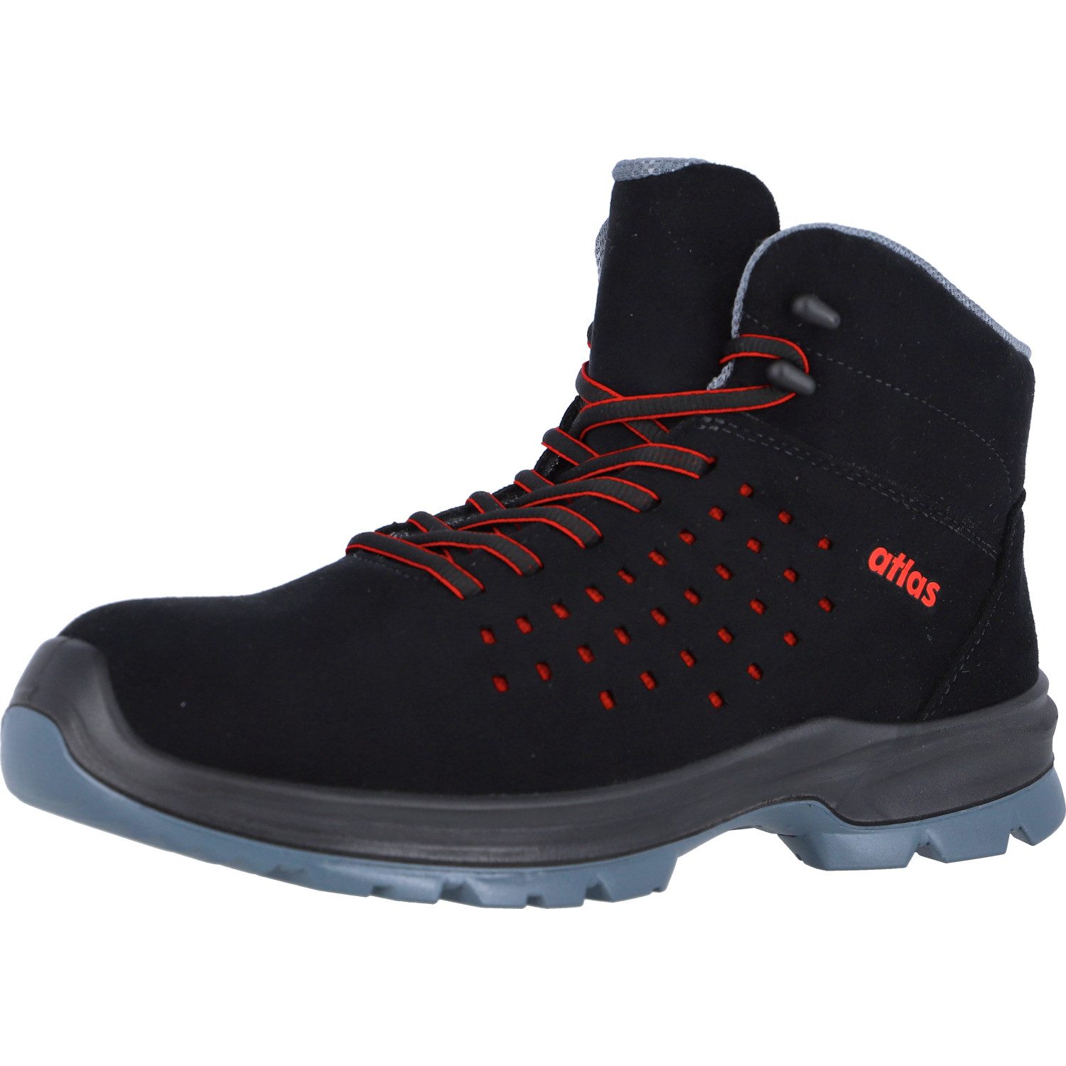 Atlas Sicherheitshochschuhe S1 "SL 32" Sportline red Sicherheitsschuh
