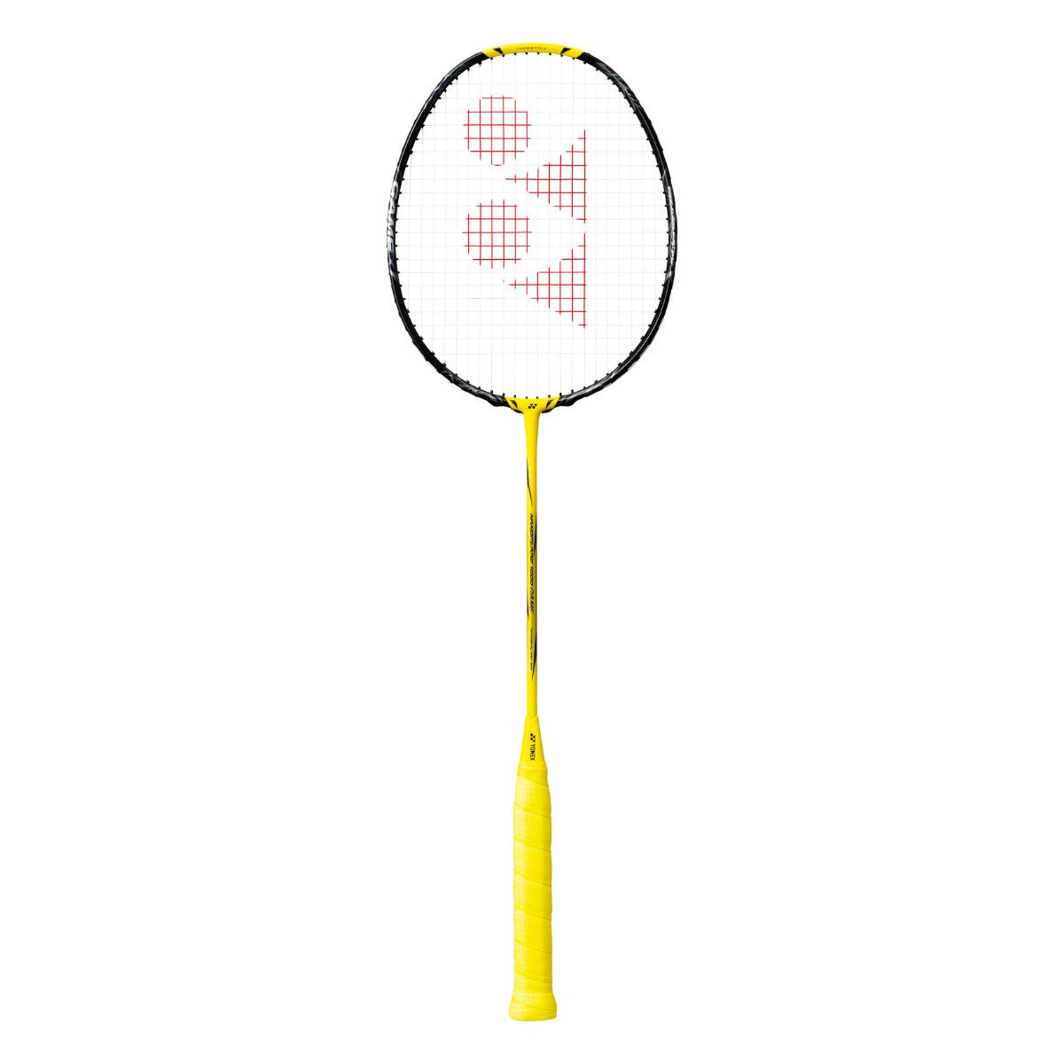 Yonex Badmintonschläger Nanoflare 1000 Game (grifflastig, mittel) gelb - besaitet, Gewichtsklasse: 4U/G5