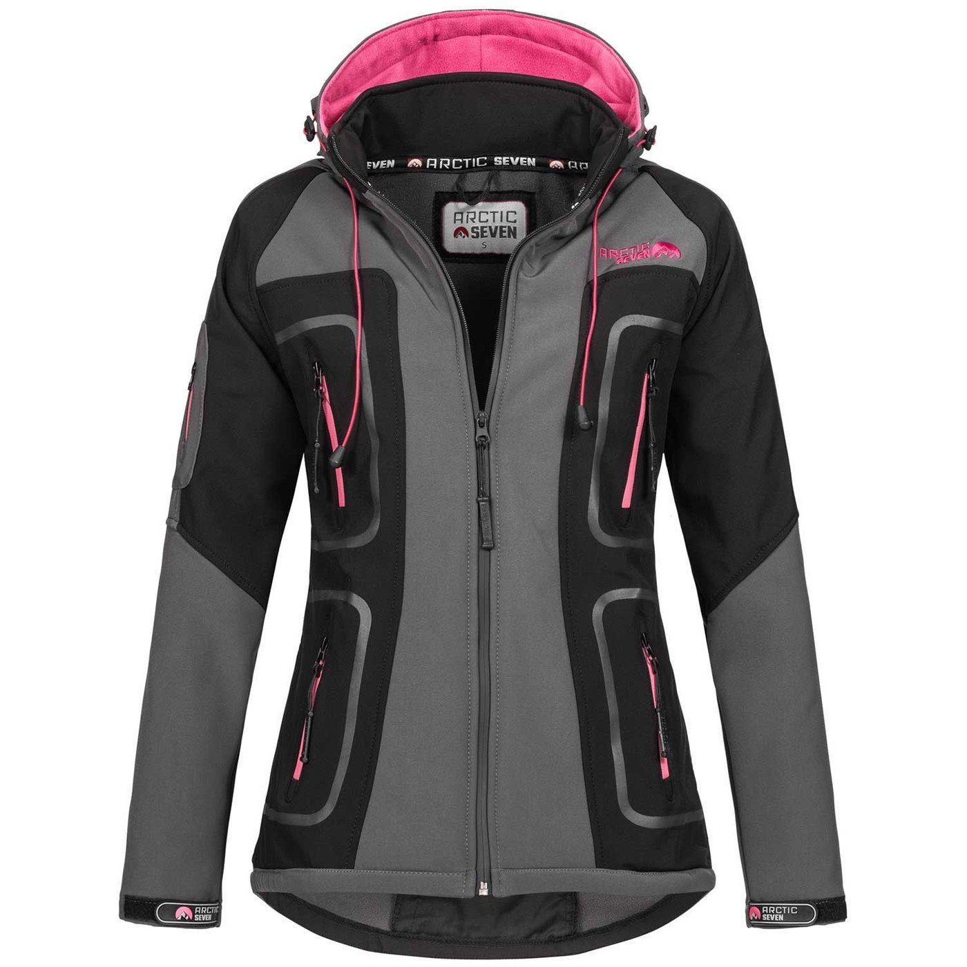 Arctic Seven Softshelljacke funktionale Outdoorjacke mit günstig online kaufen