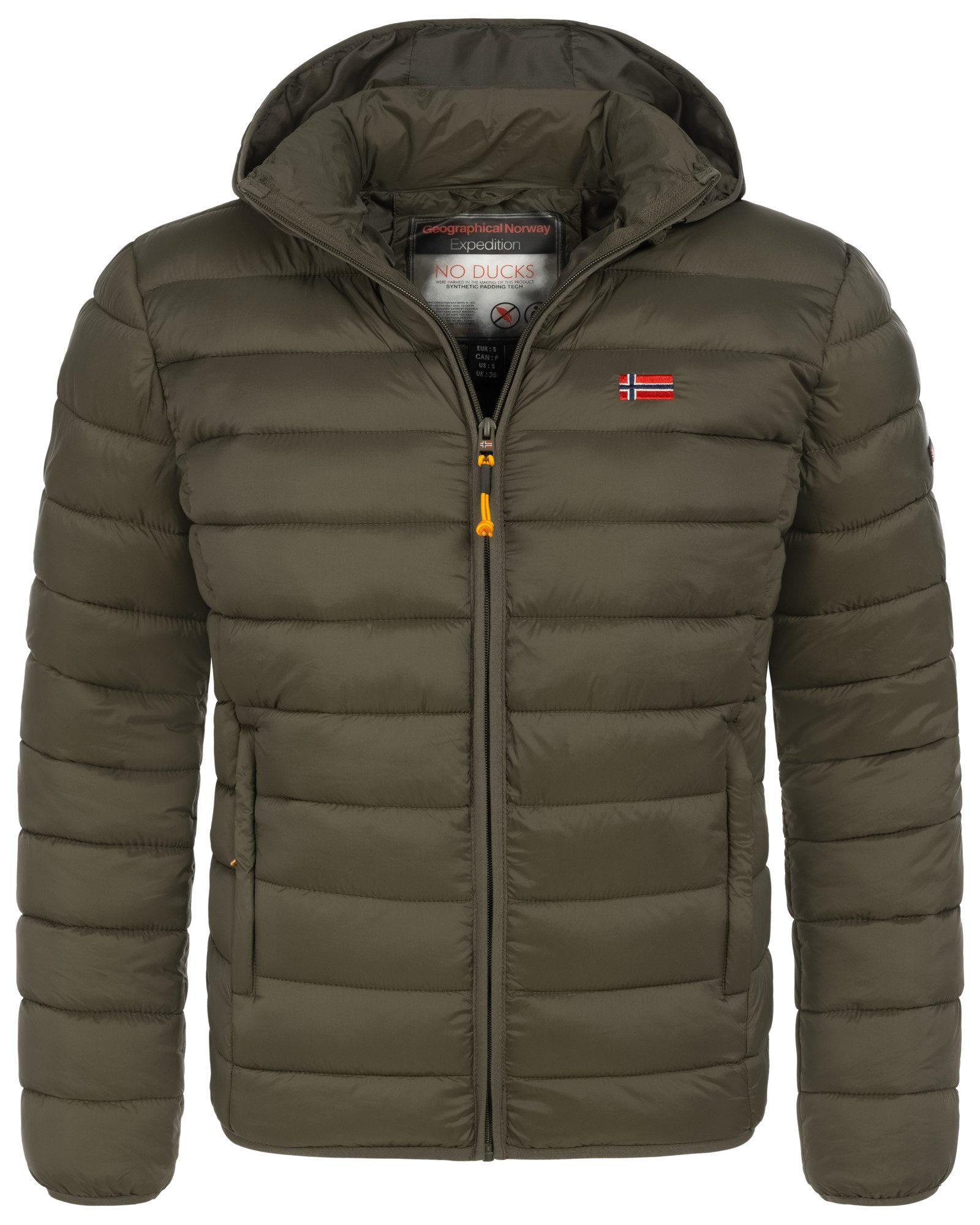 Geographical Norway Steppjacke Herren Winterjacke Jacke warm gefüttert Step günstig online kaufen