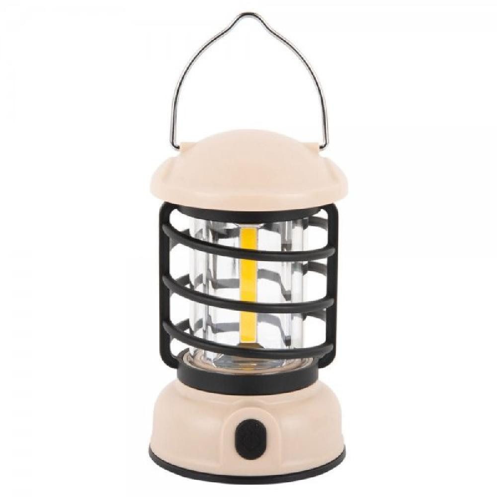 Leitmotiv Windlicht portable Tischlampe Camping Lantern LED Off White