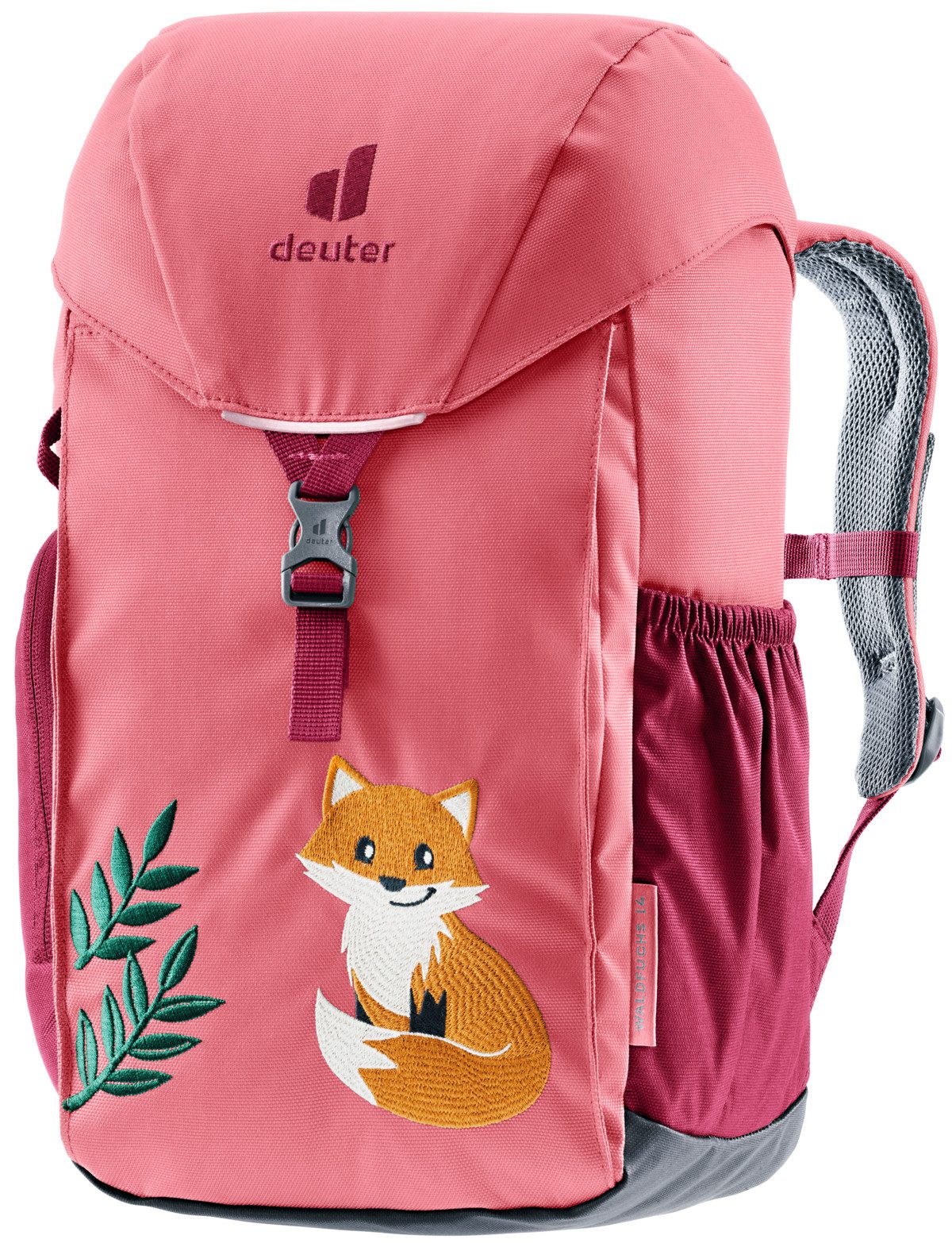 deuter Kinderrucksack WALDFUCHS 14, für aktive Abenteuer, 14 Liter Volumen, gute Belüftung am Rücken
