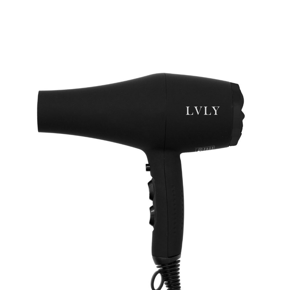 LVLY Haartrockner Haarföhn, 2200,00 W, inkl. Stylingdüse, Diffusor & Haarbürste - 3 Modi, Hair Dryer