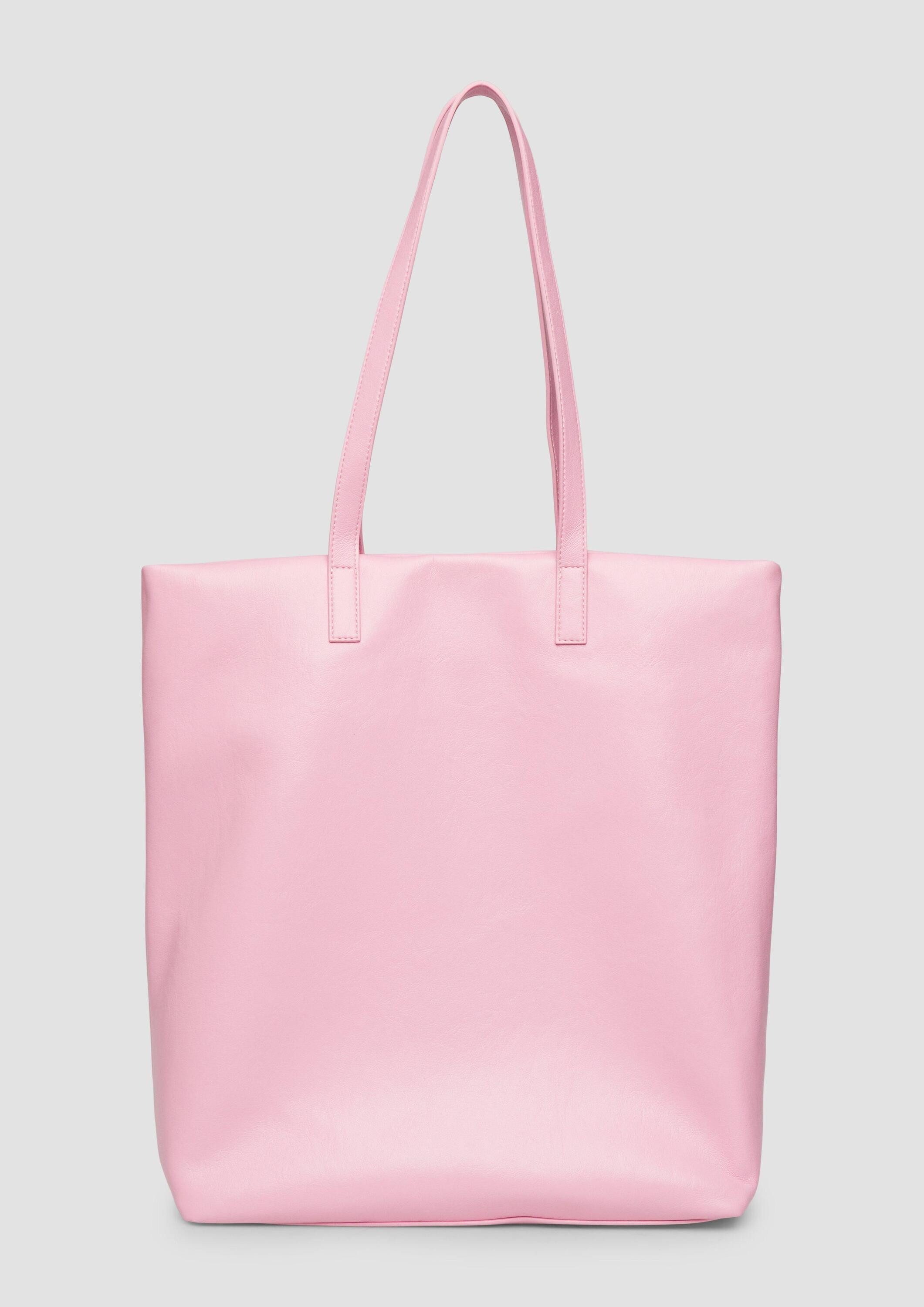 s.Oliver Shopper Tasche, Tote-Bag aus Kunstleder mit Magnetverschluss