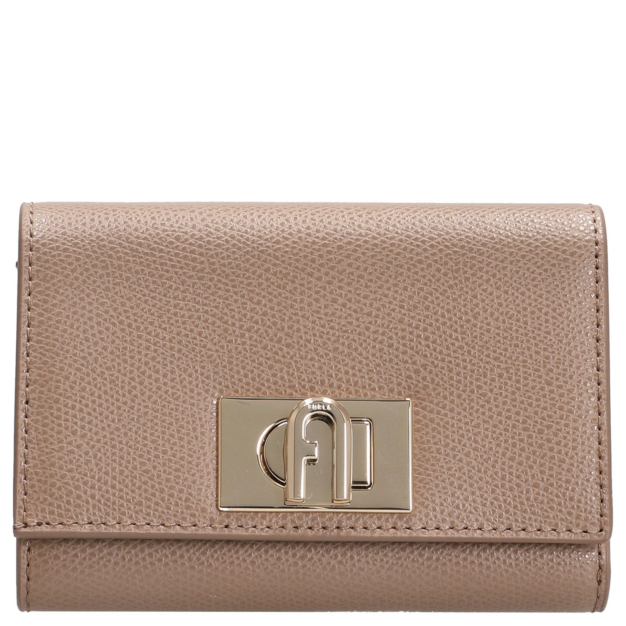 Furla Geldbörse 1927 M Compact Wallet - Geldbörse M 8cc 13 cm (greige) günstig online kaufen