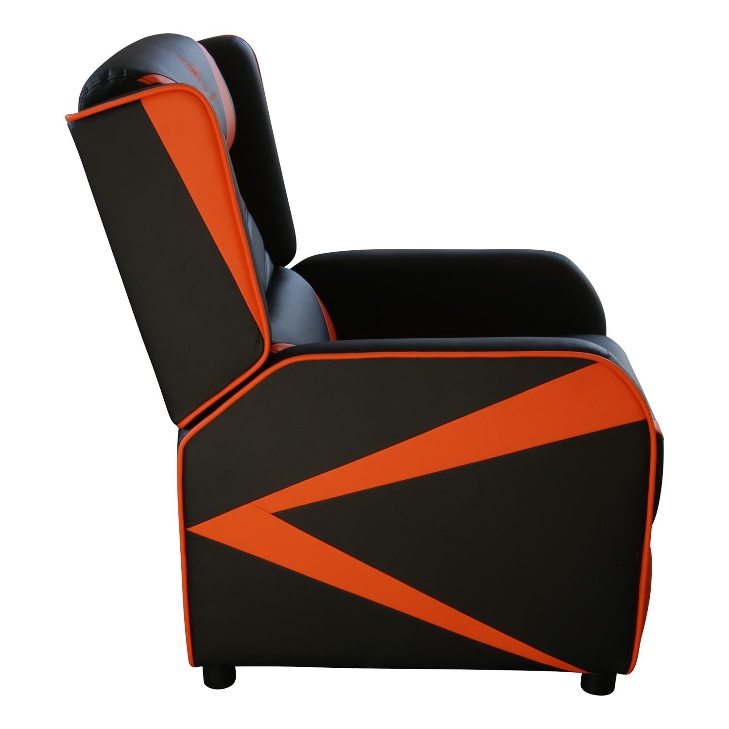 Herstellergarantie zu bis Fußschemel, Kunstleder Gaming-Stuhl kg Gaming Set), Relax-Sessel DELTACO Spielesessel inkl. (kein Jahre 5 140