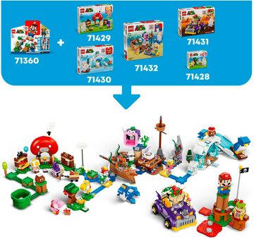LEGO® Konstruktionsspielsteine Dorrie und das versunkene Schiff (71432), LEGO Super Mario, (500 St), Erweiterungsset; Made in Europe