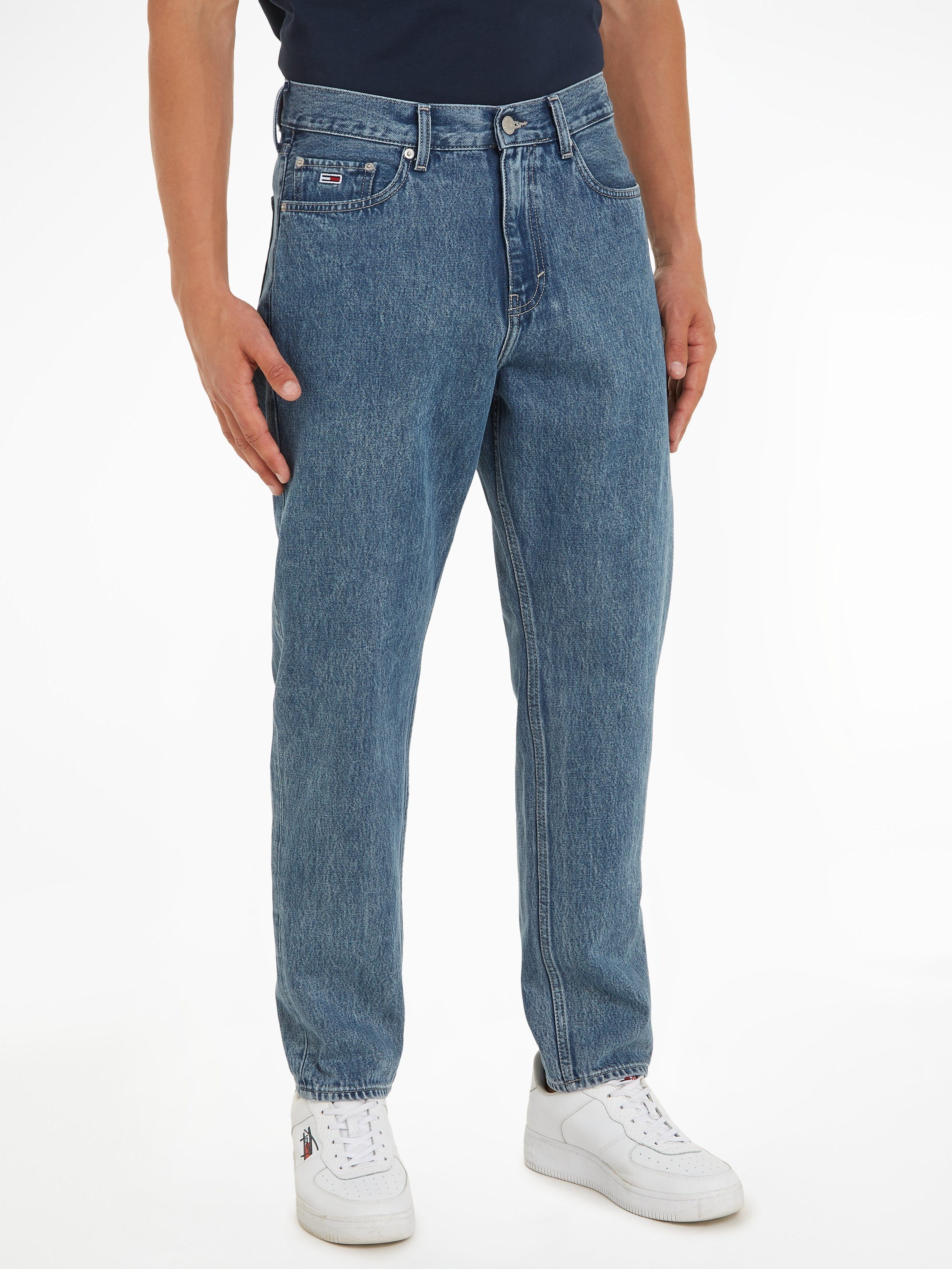 Tommy Jeans Tapered-fit-Jeans ISAAC RLXD TAPERED im 5-Pocket-Style Denim Dark | Tapered Jeans