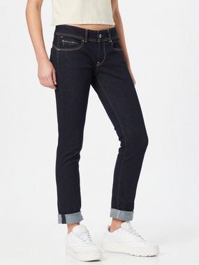 Pepe Jeans Slim-fit-Jeans New Brooke (1-tlg) Patches, Weiteres Detail, Stickerei, Plain/ohne Details