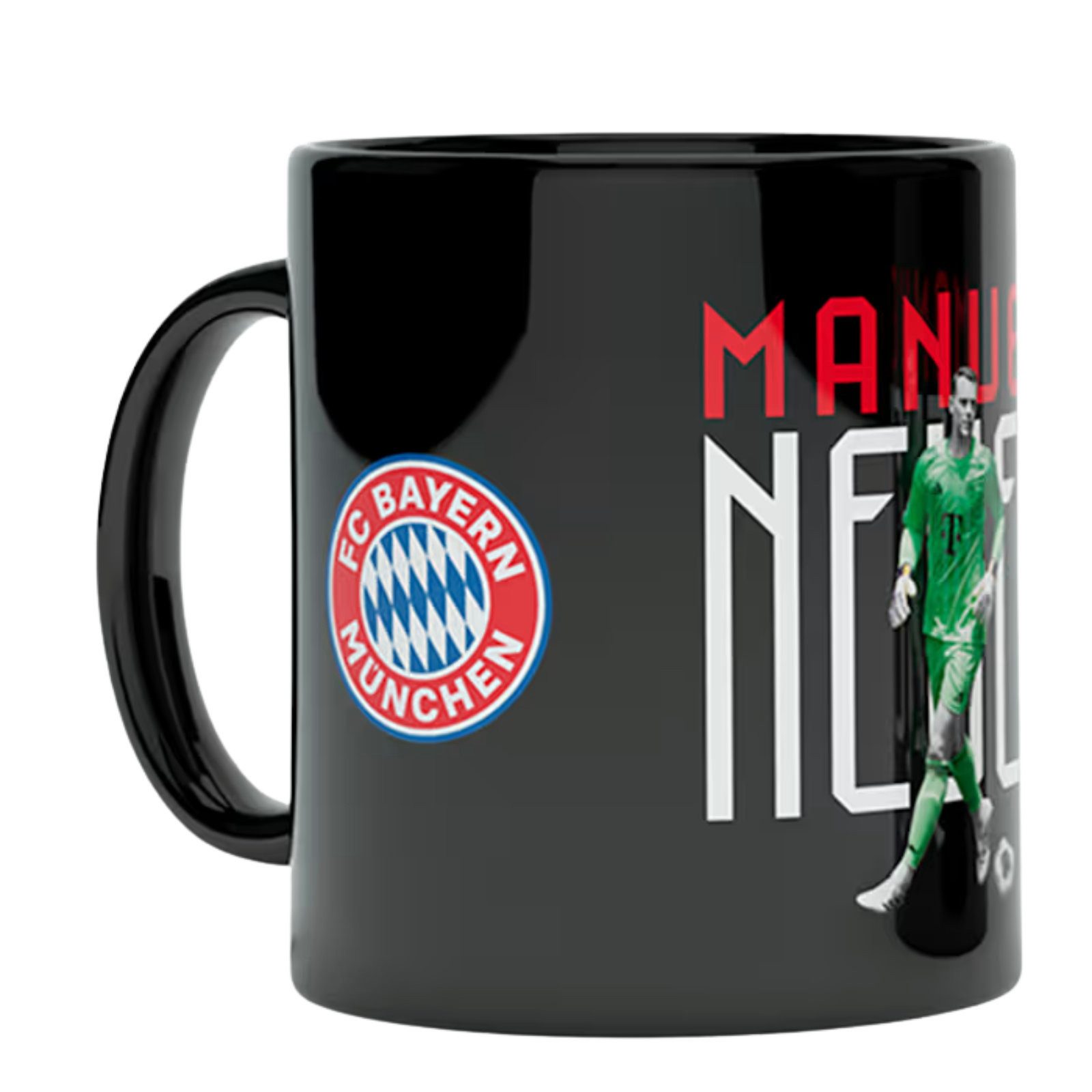 FC Bayern München Tasse FC Bayern Tasse Neuer schwarz, Keramik