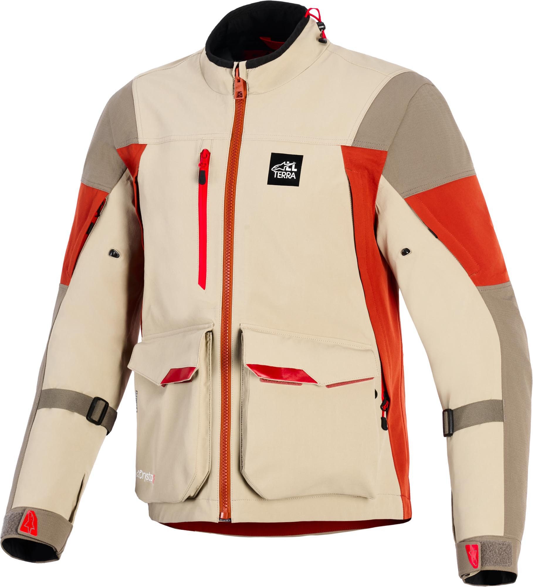 Alpinestars Motorradjacke Maxdura Drystar XF wasserdichte Motorrad Textiljacke Airbag vorbereitet,Ellenbogenprotektoren enthalten,herausnehmbare
