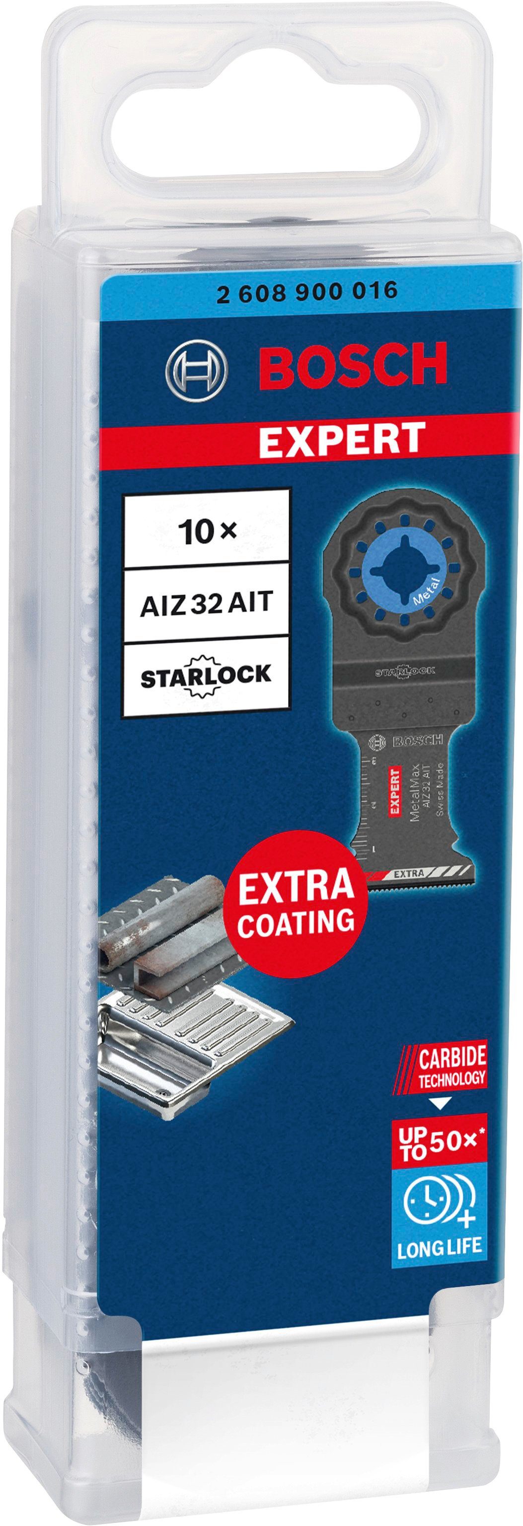 Bosch Professional Sägeblatt 32 MetalMax EXPERT AIZ mm, für AIT (Set, Multifunktionswerkzeuge 10-St), x 40 32