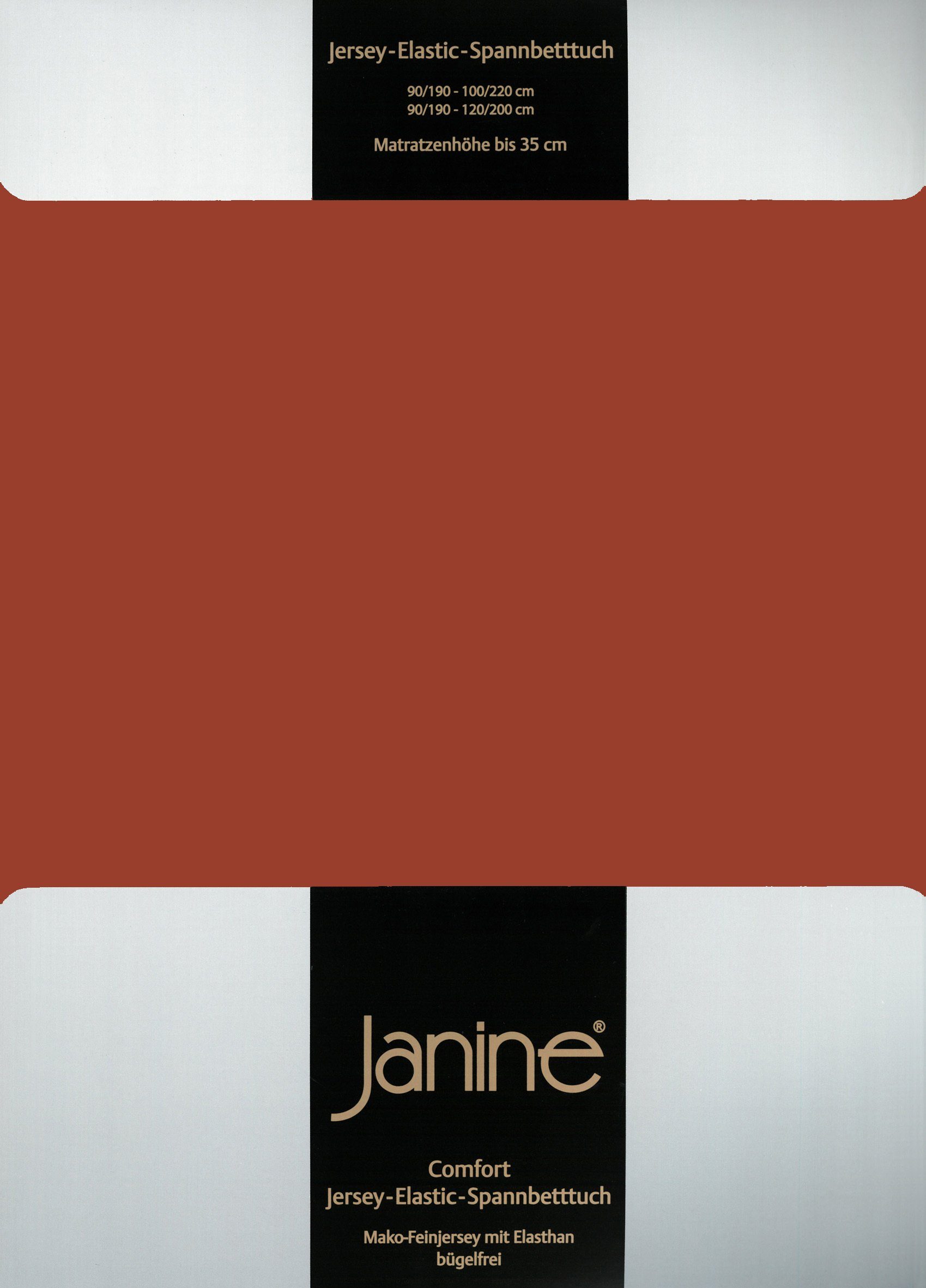 Janine Spannbettlaken ELASTIC 5002, Jersey-Elasthan, Gummizug: günstig online kaufen