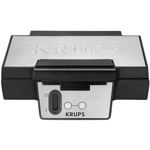 Krups Waffeleisen FDK251, 850 W, 2 Belgische Waffeln gleichzeitig, antihaftbeschichtete Platten