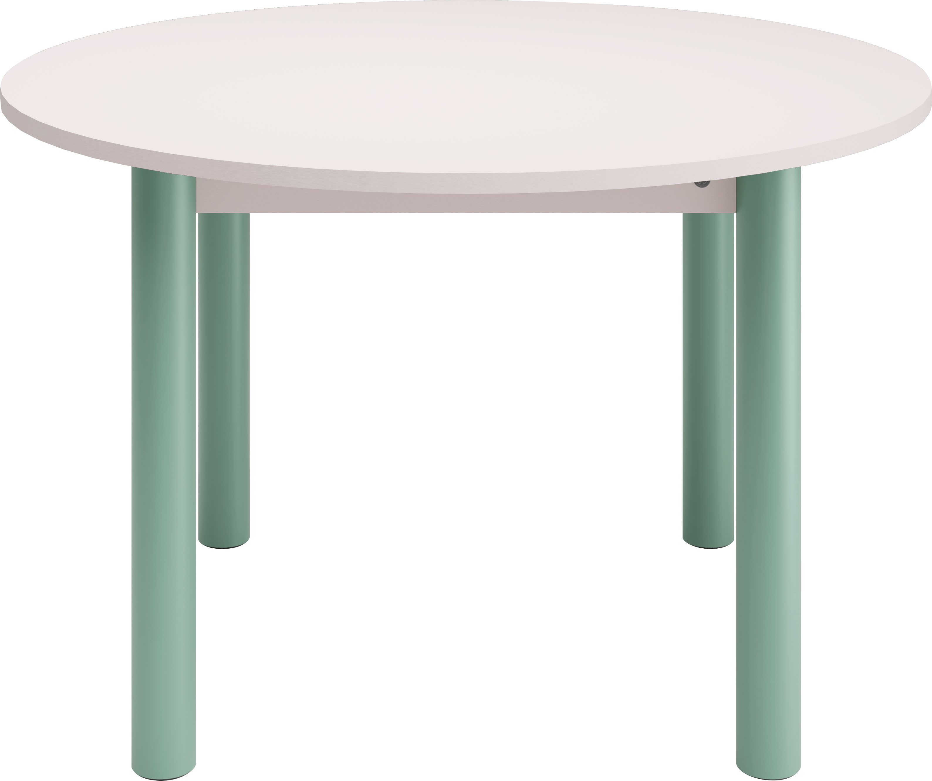 TOM TAILOR HOME Esstisch COLOR TABLE (1-St), Esstisch, 4-Fuß, 3 Größen, 3 Dekorfarben, 4 Fußfarben, ABS-Kante