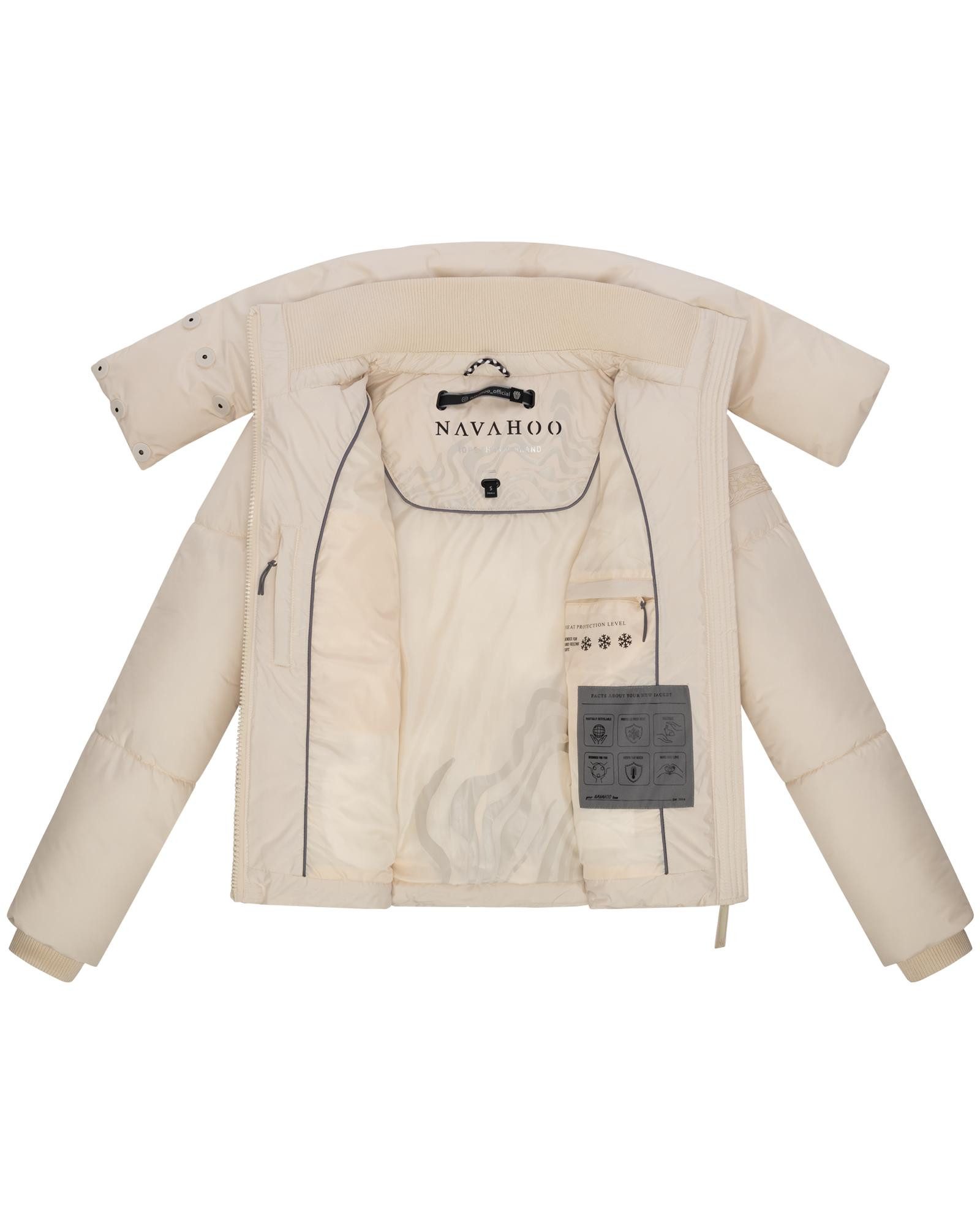 Navahoo Outdoorjacke Traumelfe 14 Winter Steppjacke mit hohem Kragen