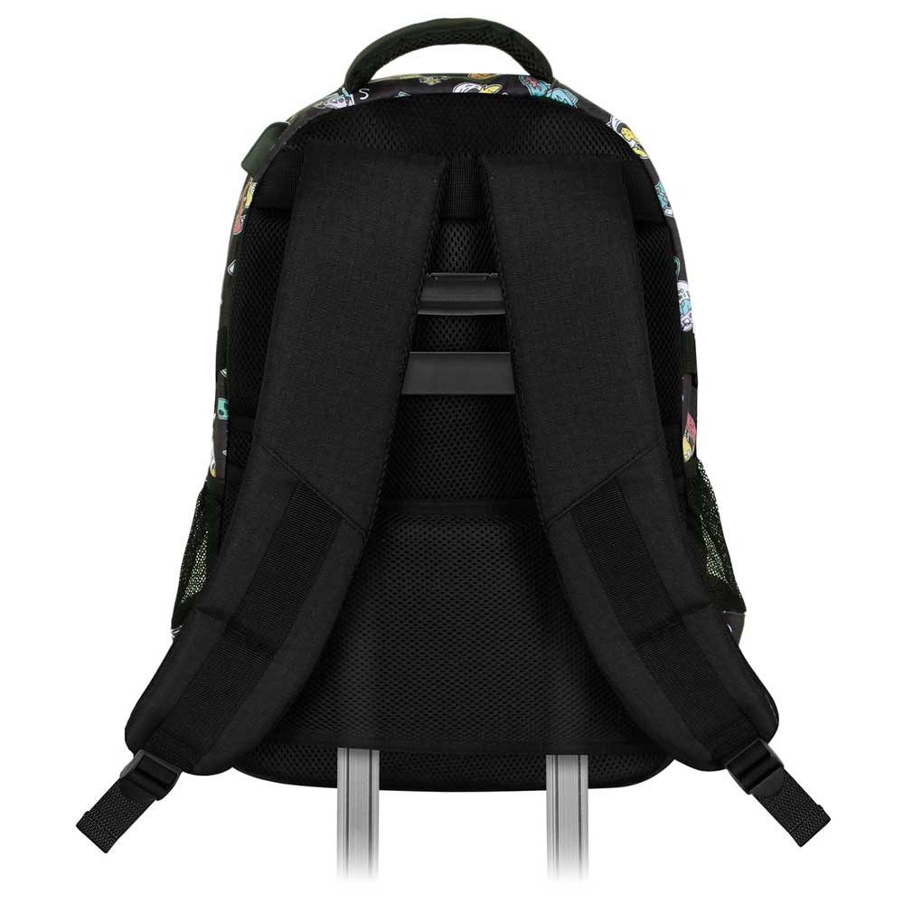PRO DG Laptoprucksack Underground großer Rucksack Tagesrucksack Alltagsrucksack, USB-Anschluss für elektronische Geräte