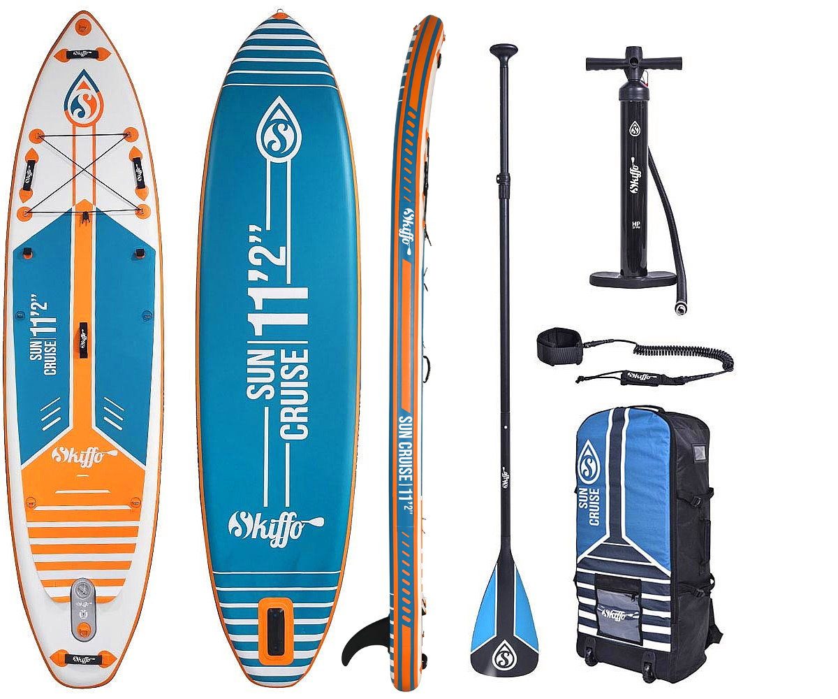 SUP-Board SKIFFO SUN CRUISE 11'2 SUP Board ISUP Stand Up Paddle Board 340x84x15
