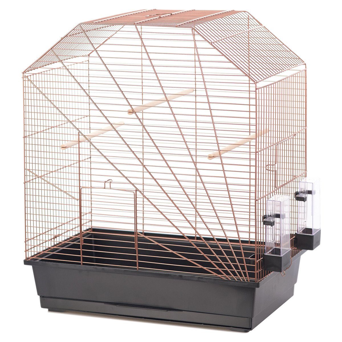 Vogelkäfig Vogelkäfig Copper Lexa schwarz/kupfer