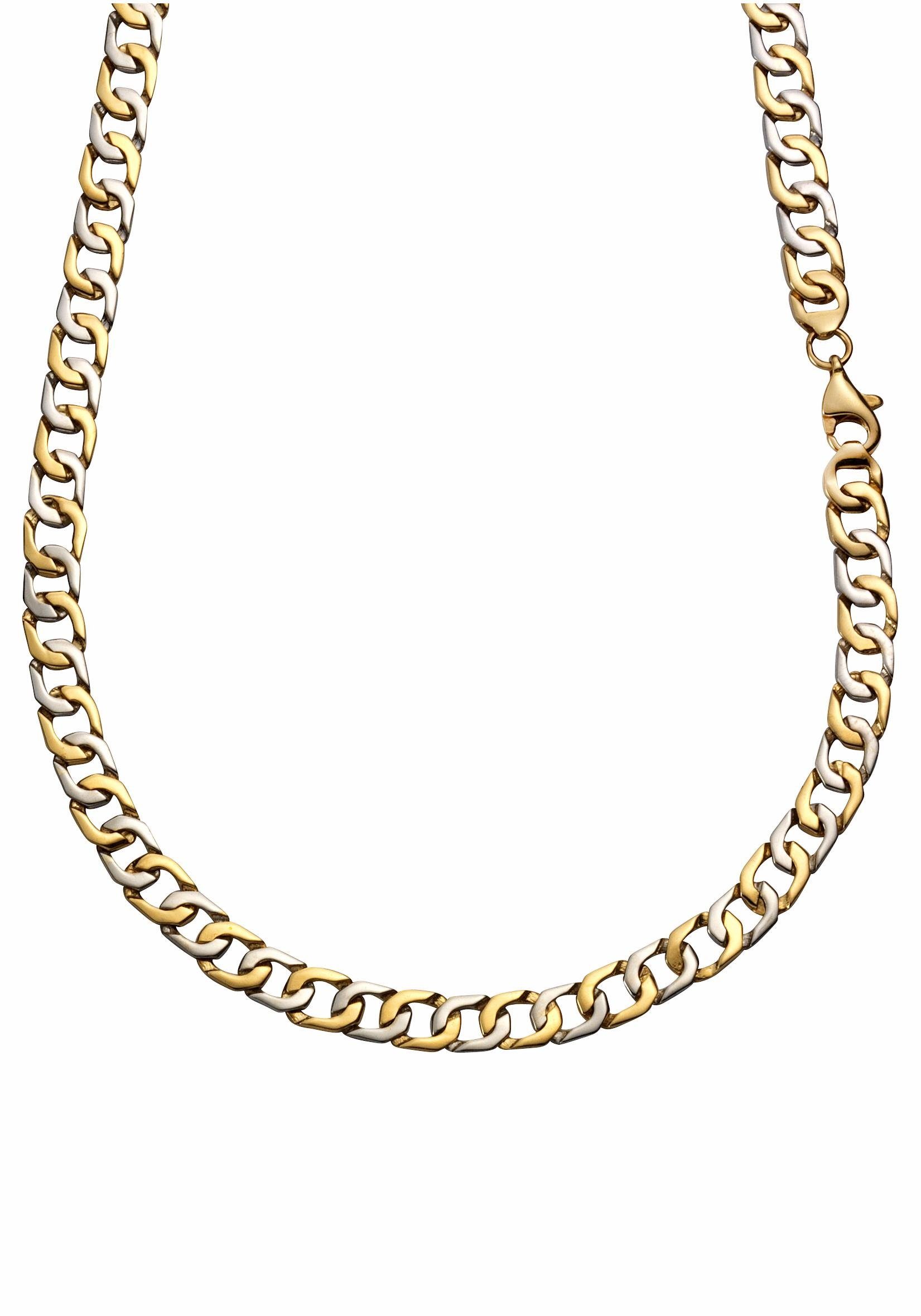 Firetti Goldkette Schmuck Geschenk Gold 375 Halsschmuck Halskette Goldkette Panzerkette, zu Hoodie, Kleid, Shirt, Jeans, Sneaker! Anlass Geburtstag Weihnachten