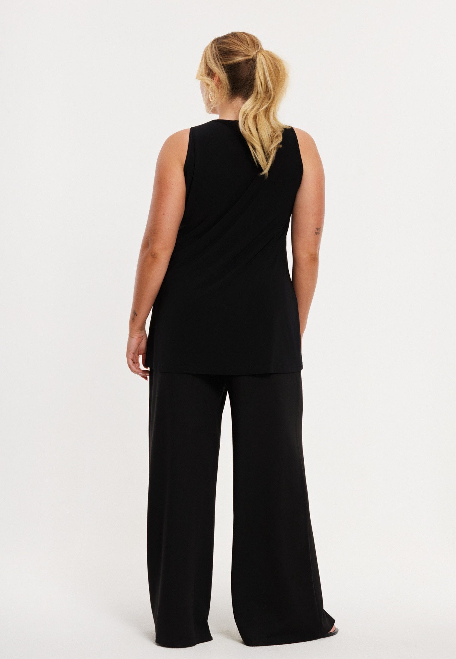 YOEK Bootcuthose Damen Hose Flare Fit