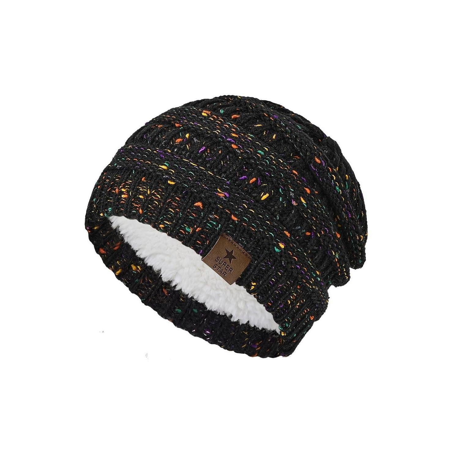 LuxusKollektion Strickmütze Damen Wintermütze grob gestrickt (1-St)