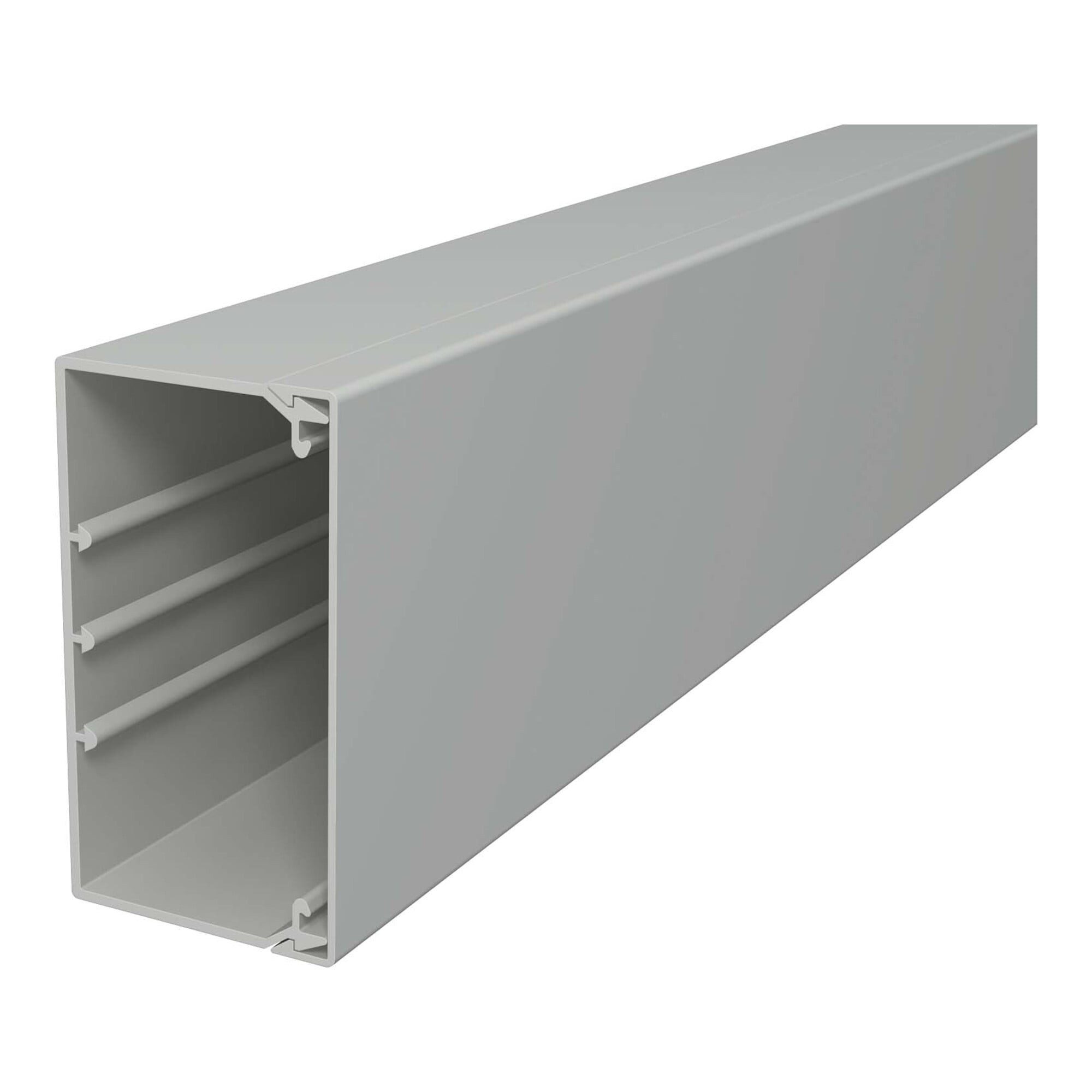 OBO BETTERMANN Kabelführung OBO Bettermann Vertr Wand+Deckenkanal m.Obert. 60x110mm PVC sgr WDK601