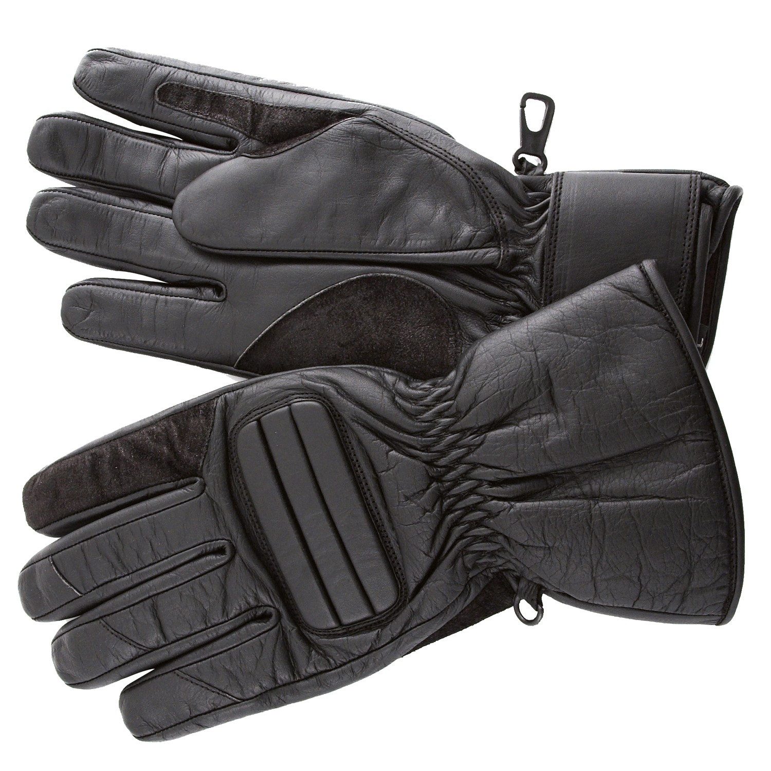 roleff Motorradhandschuhe RO500 Lederhandschuhe– Kurz, gepolstert & griffig für Alltag & Tour XS in klassichem Design