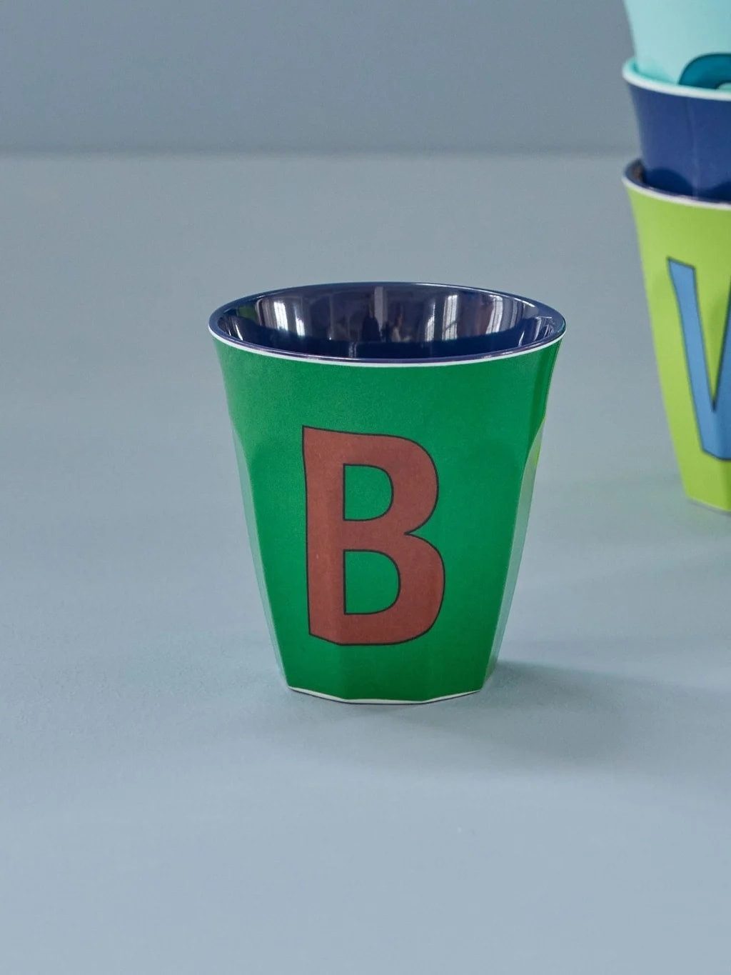 rice Trinklernbecher RICE Becher - B, 250 ml, Melamine, Farbe: Wald grün