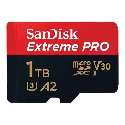 Sandisk SANDISK Extreme Pro 1TB microSDXC Speicherkarte (200 MB/s,A2,Class10,U Micro SD-Karte