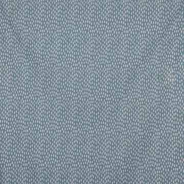Vorhang SCHÖNER LEBEN. Vorhang Bayside Tupfen Pinselstriche jeansblau hell wei, SCHÖNER LEBEN., Smokband (1 St), blickdicht, Baumwolle, handmade, made in Germany, vorgewaschen