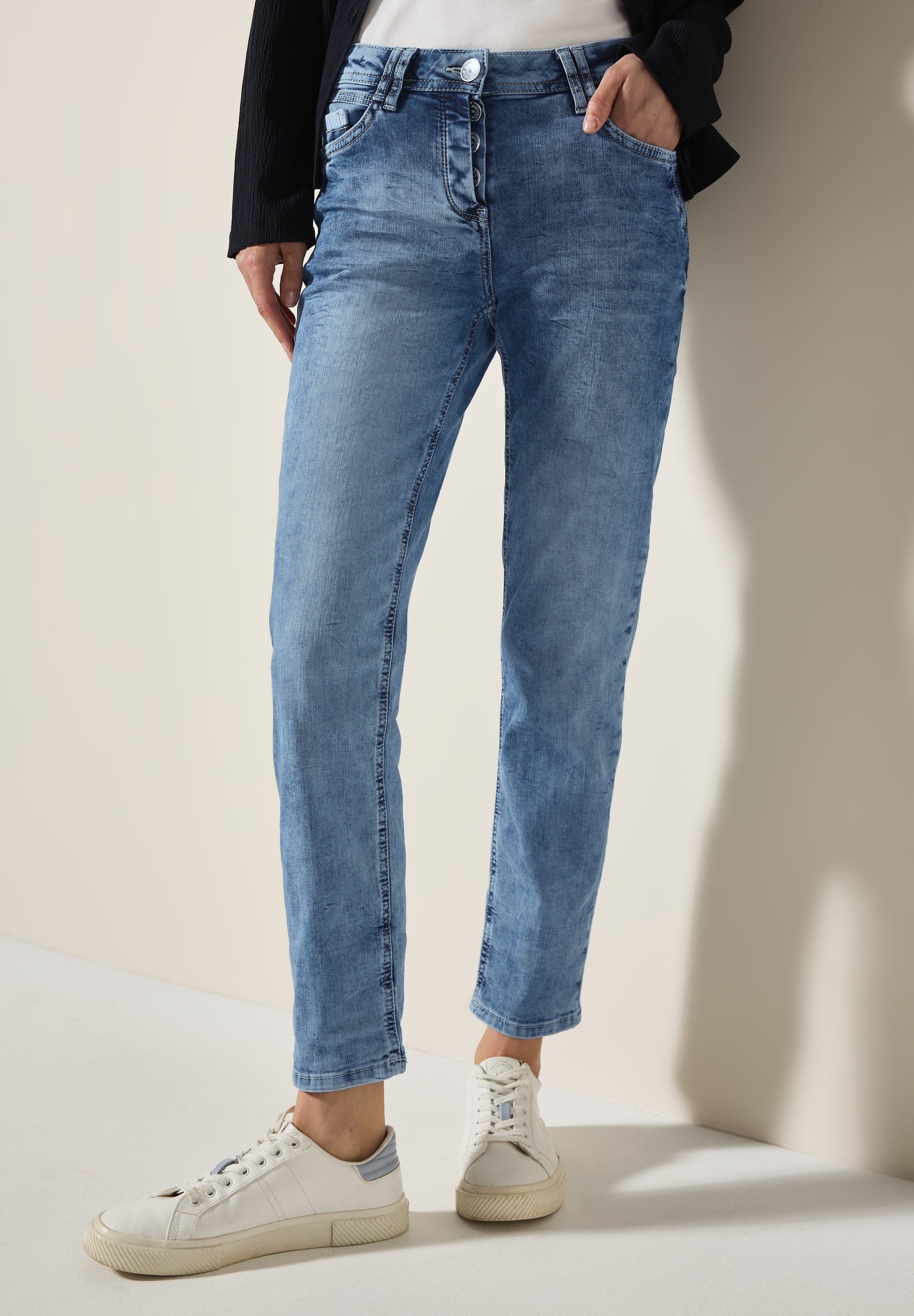 CECIL Regular-fit-Jeans Style Scarlett im Five-Pocket günstig online kaufen