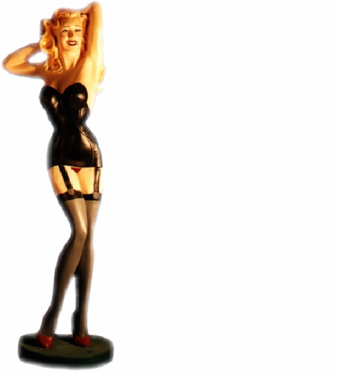 JVmoebel Dekoobjekt Skulptur Dekoration Sexy Design Statue Deko US Women Figur Figuren