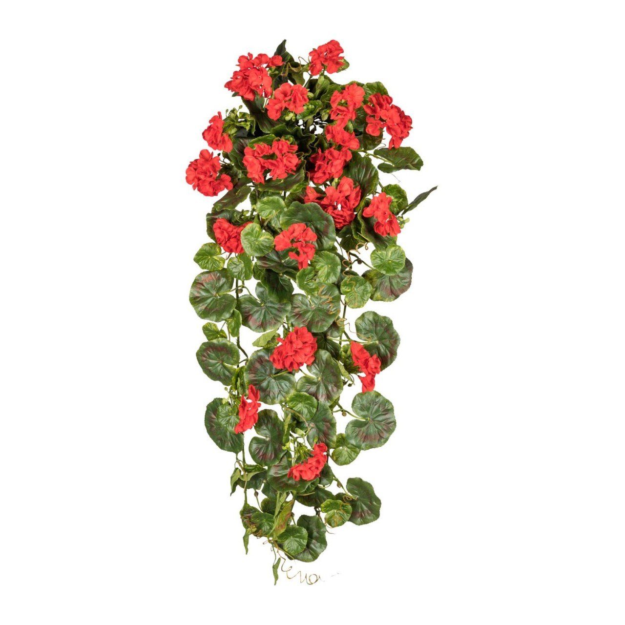 Kunstpflanze, Gasper, Rot Kunststoff L:80cm