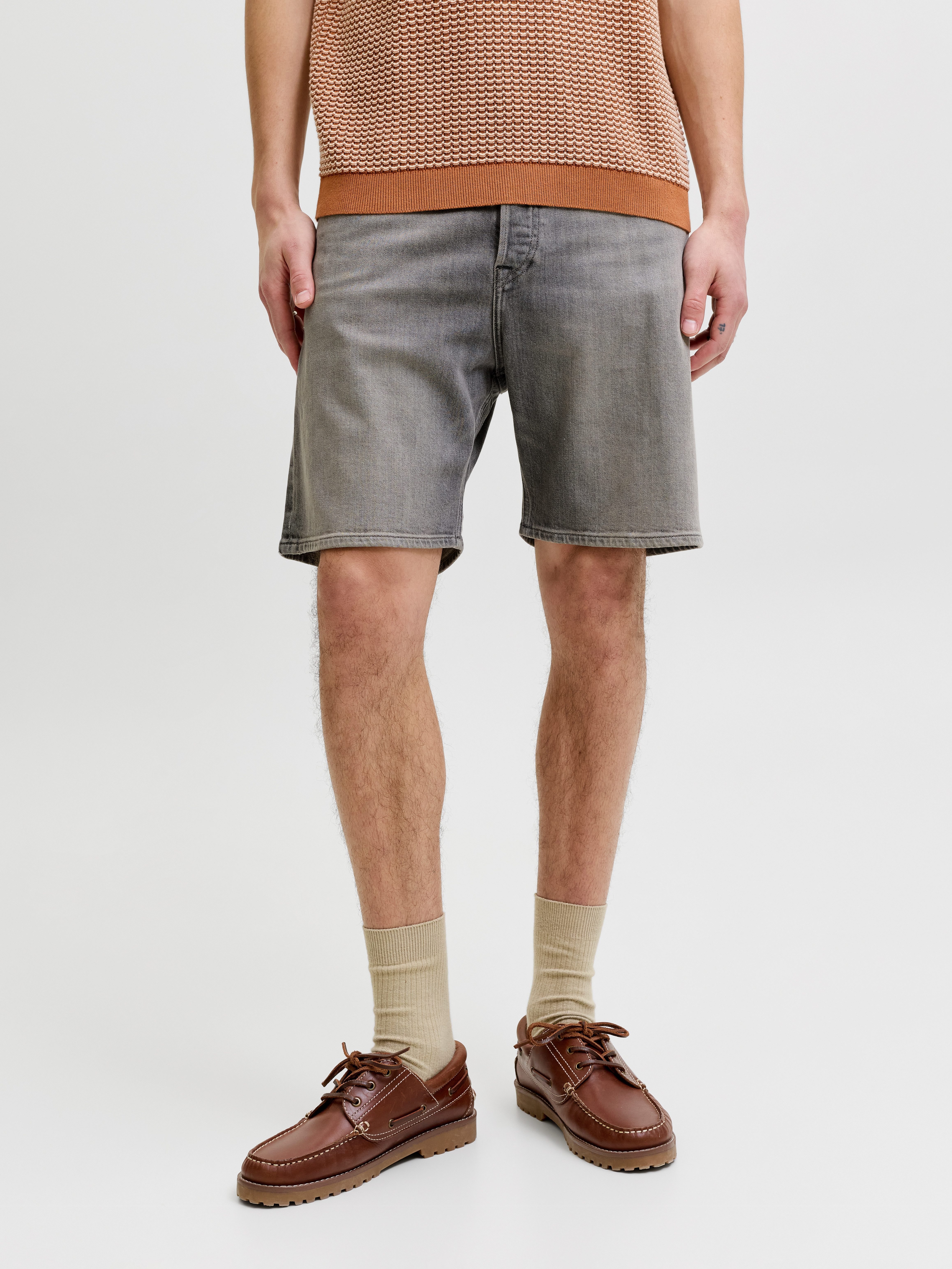 Jack & Jones Jeansshorts JJITONY JJORIGINAL SHORTS AM 460 SN Baumwollmischung, relaxed fit
