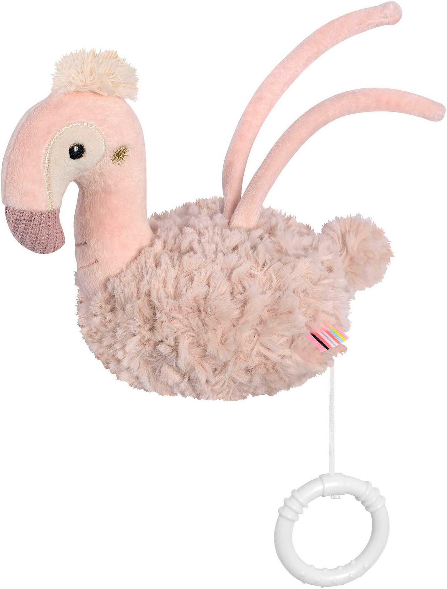 Fehn Spieluhr Lazy, Crazy & Pink, Flamingo