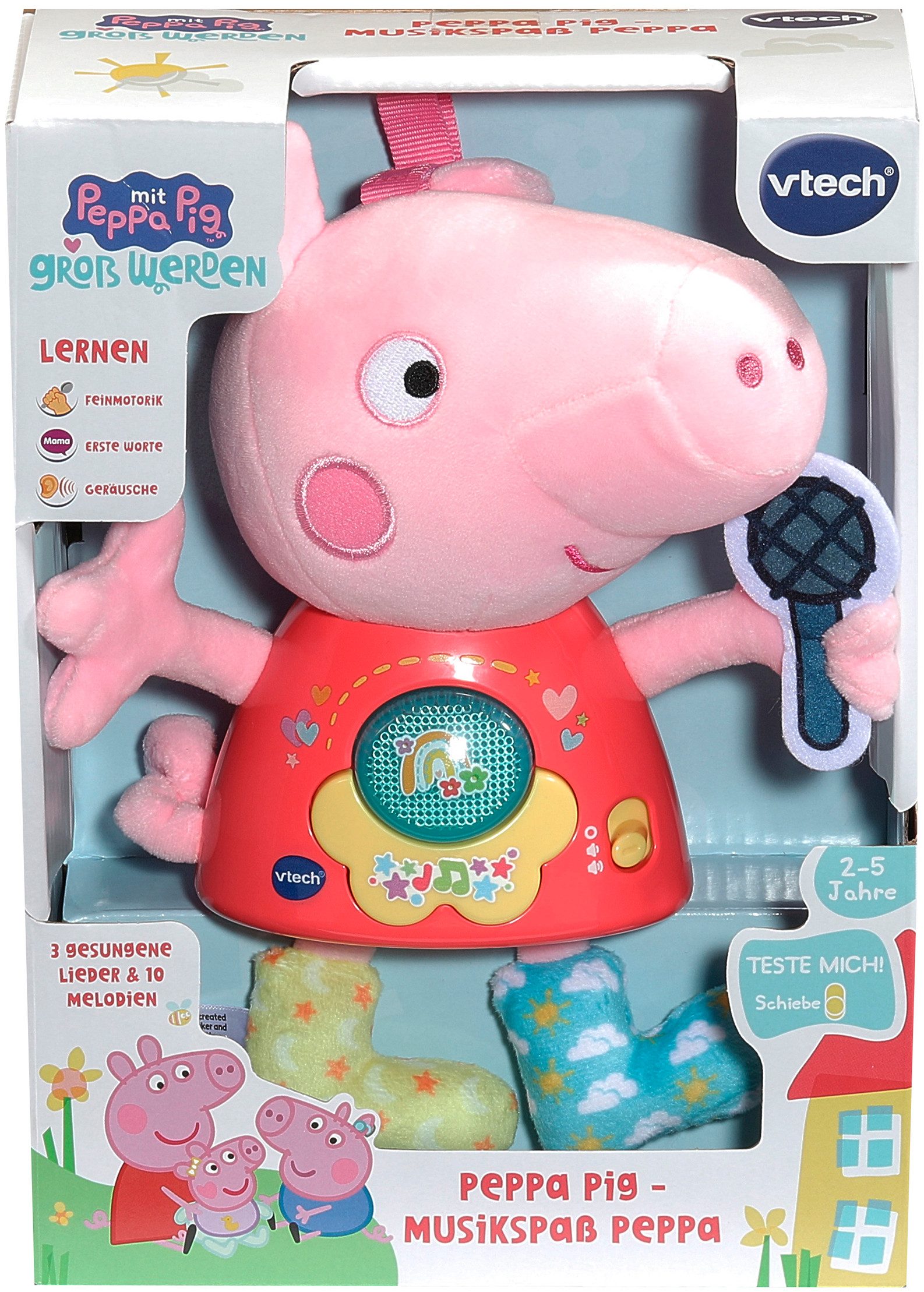 Vtech® Lernspielzeug Peppa Pig, Musikspaß Peppa, mit Licht und Sound