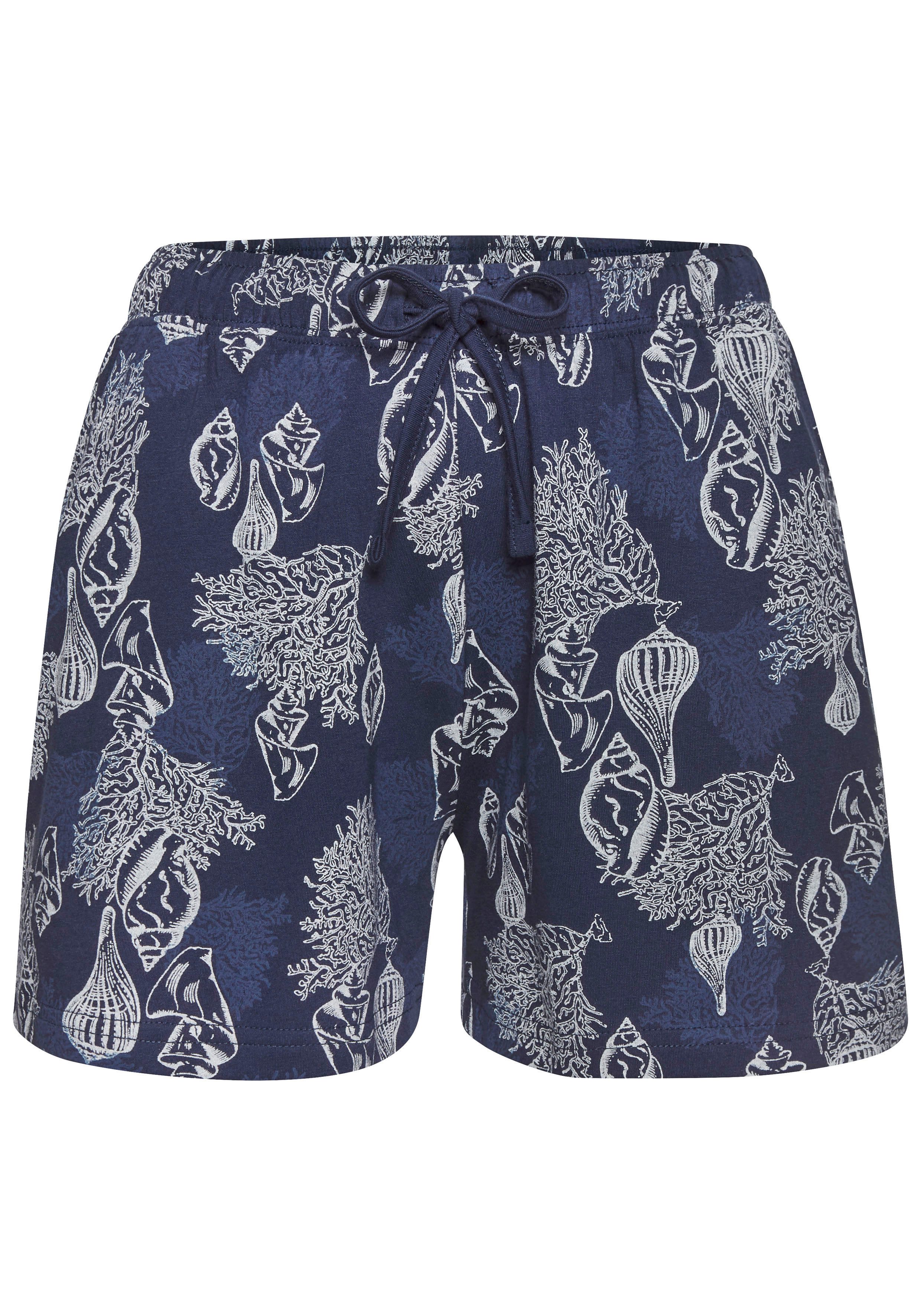 Vivance Dreams Shorty (Set, 2 tlg) Schönes Muschel-Muster