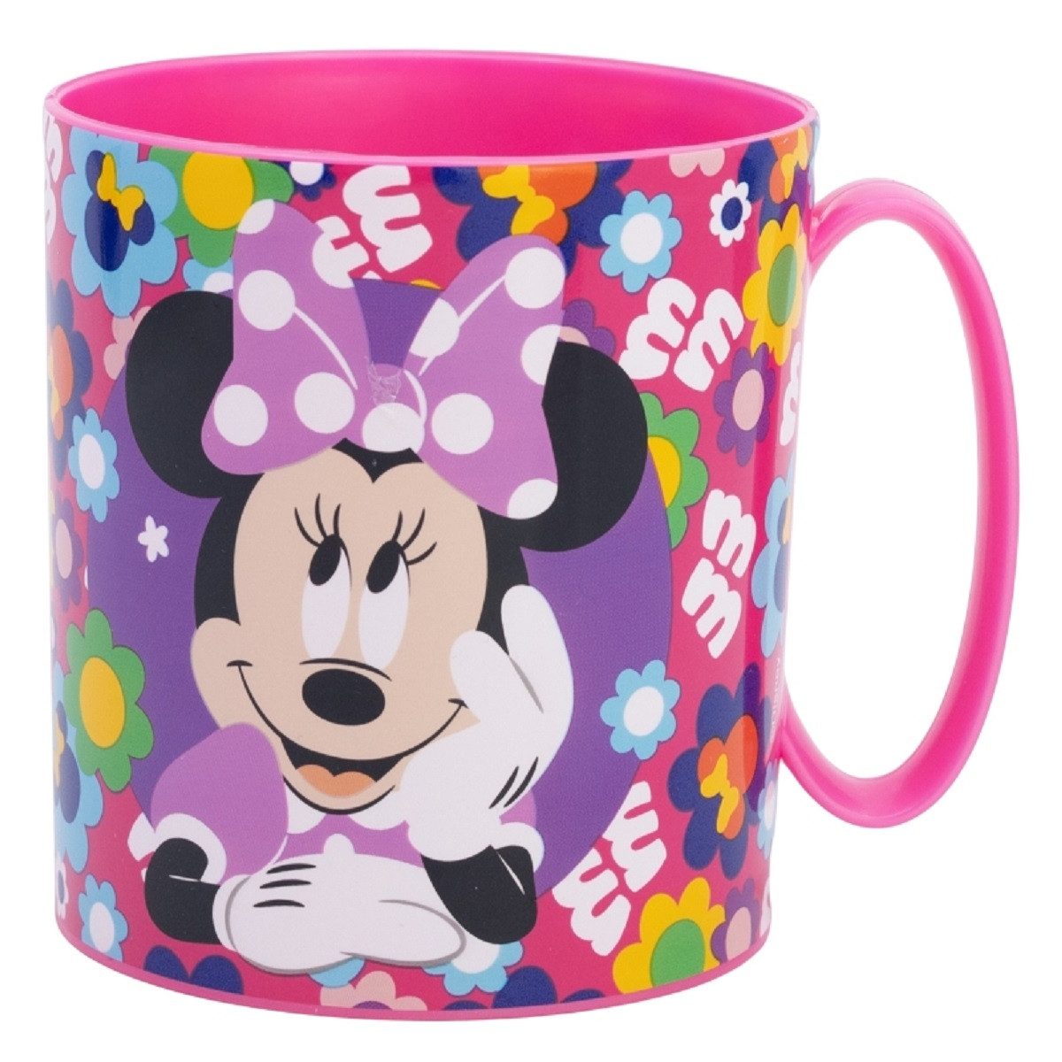 Storline Tasse Disney Minnie Mouse Becher Mikrowellengeeigneter 390 ml, Kunststoff