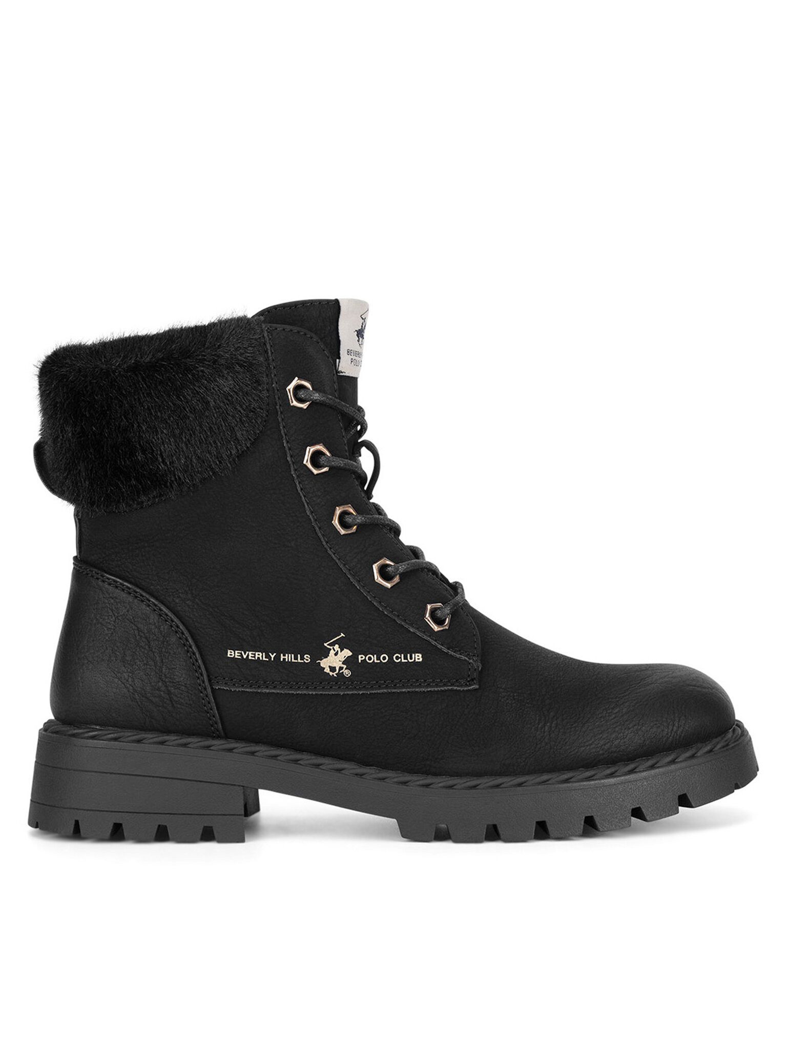 BEVERLY HILLS POLO CLUB Beverly Hills Polo Club Stiefel Mädchen Schwarz CS6135-02 Bootsschuh